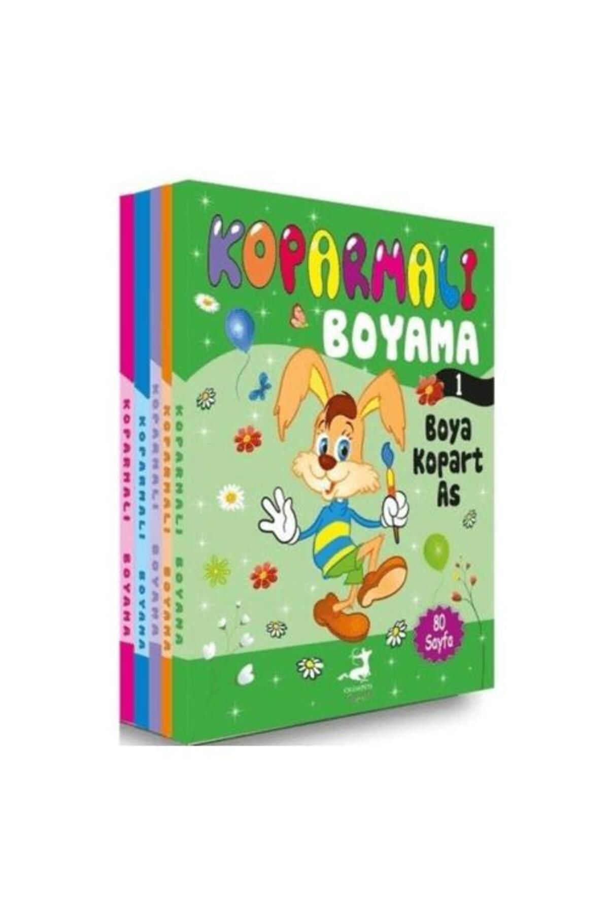 OLİMPOS ÇOCUK Koparmalı Boyama Set 1 (5 Kitap Takım)