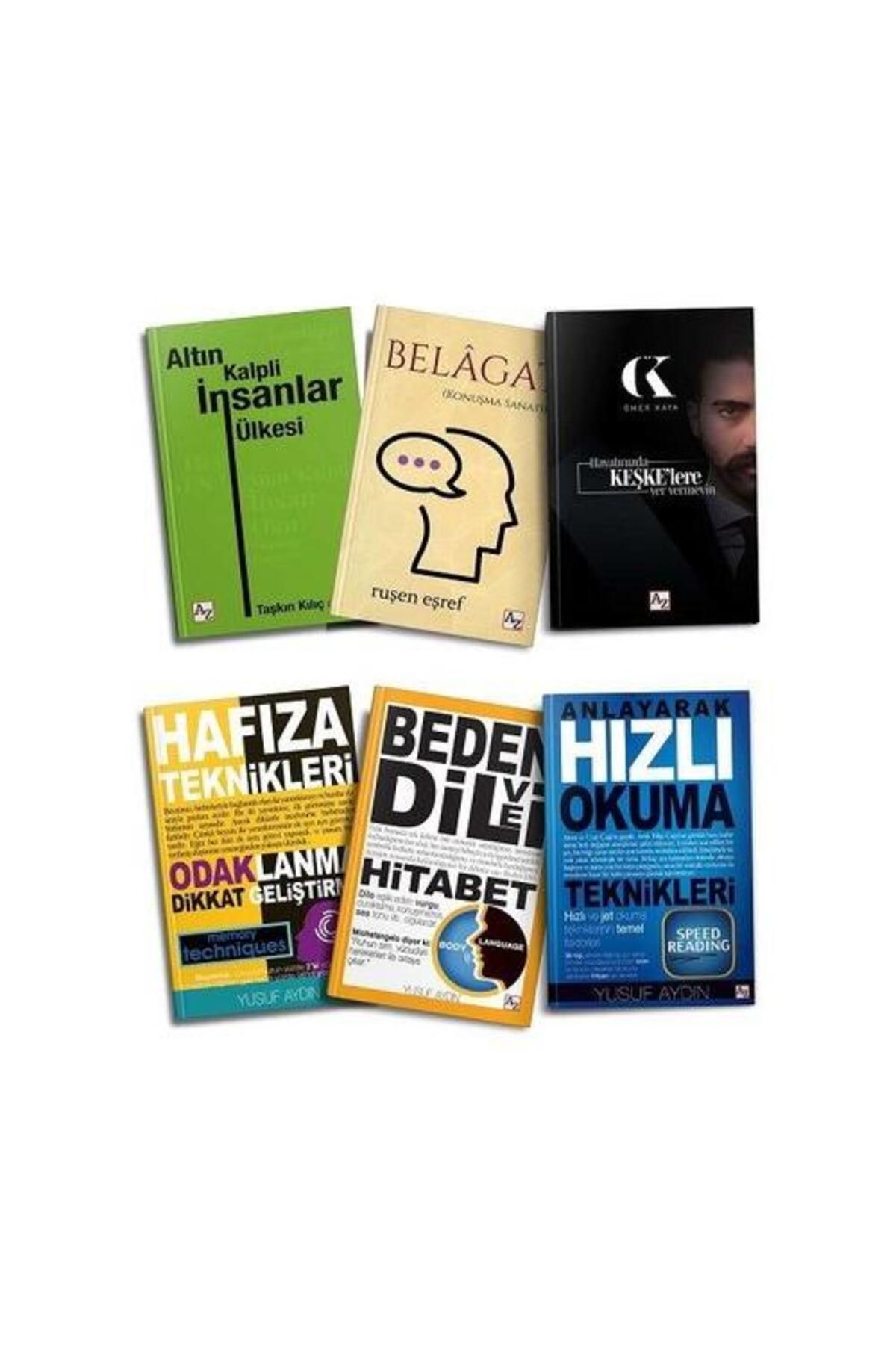 Az Kitap Kişisel Gelişim Seti 6 Kitap Takım