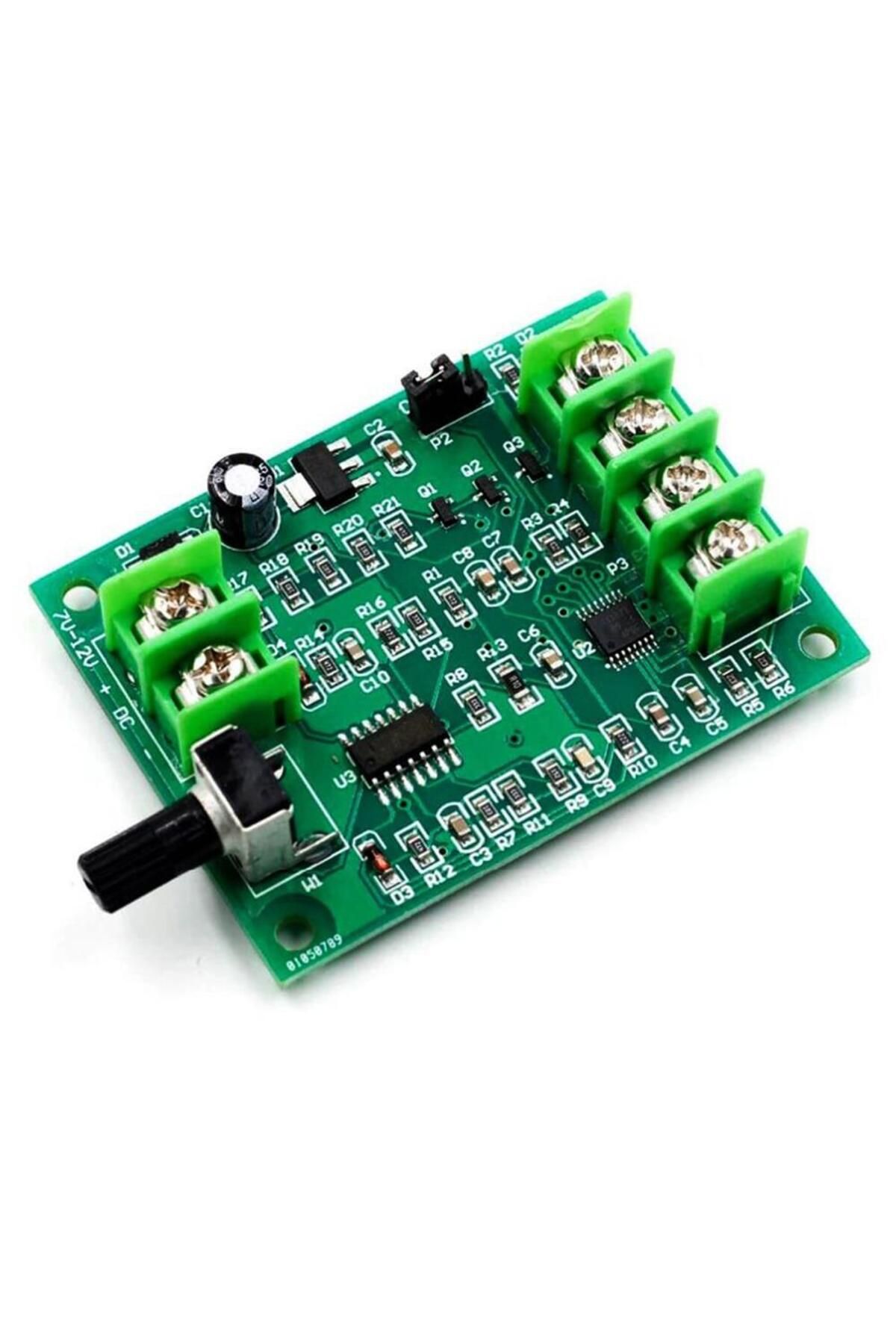 Devre Dünyası DC 7-12V Fırçasız Motor Sürücü Kartı 3 Uç ve 4 Uç BLDC HDD Motora Uyumlu