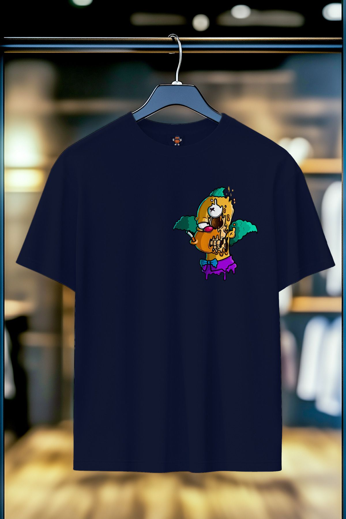 BookOrBook Rotten Circus %100 Pamuk Premium Kalite Sırt Baskılı T-Shirt