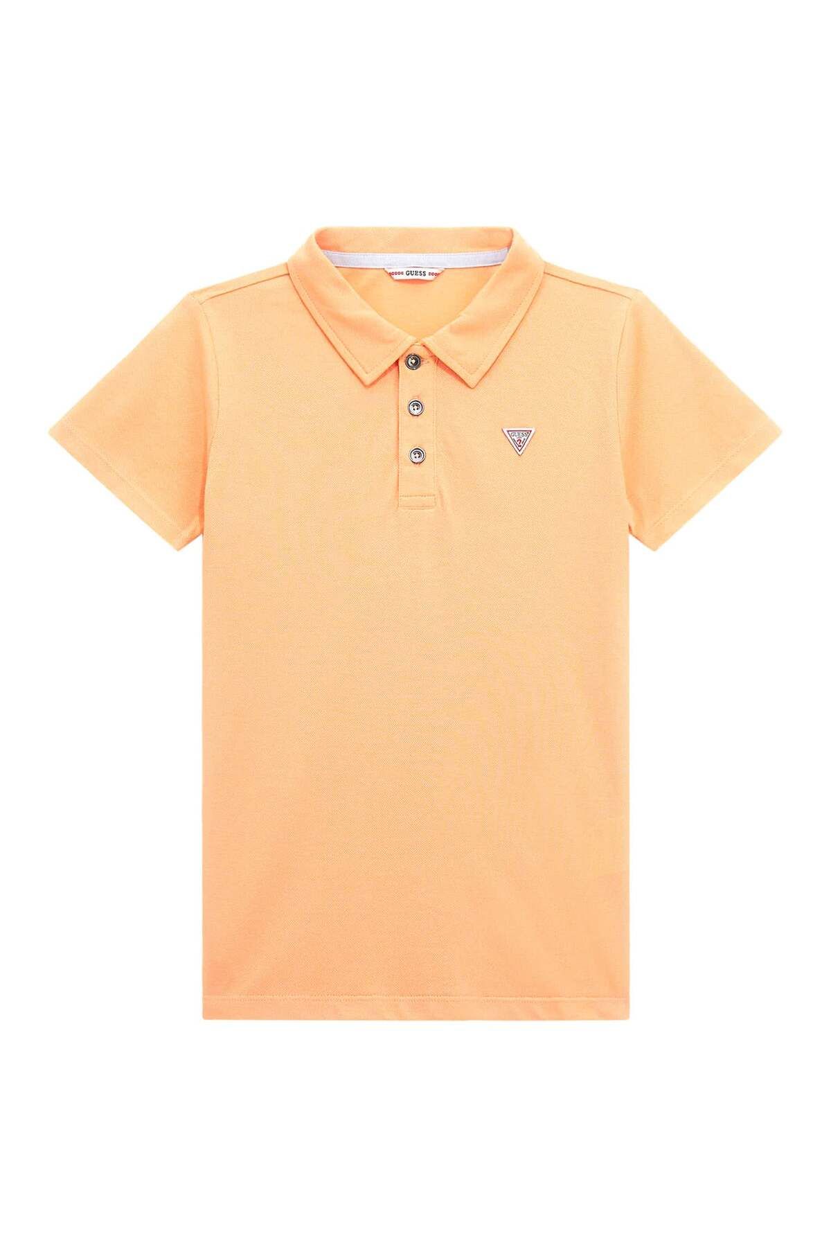 Guess Piquet Erkek Çocuk Regular Fit Polo T-Shirt