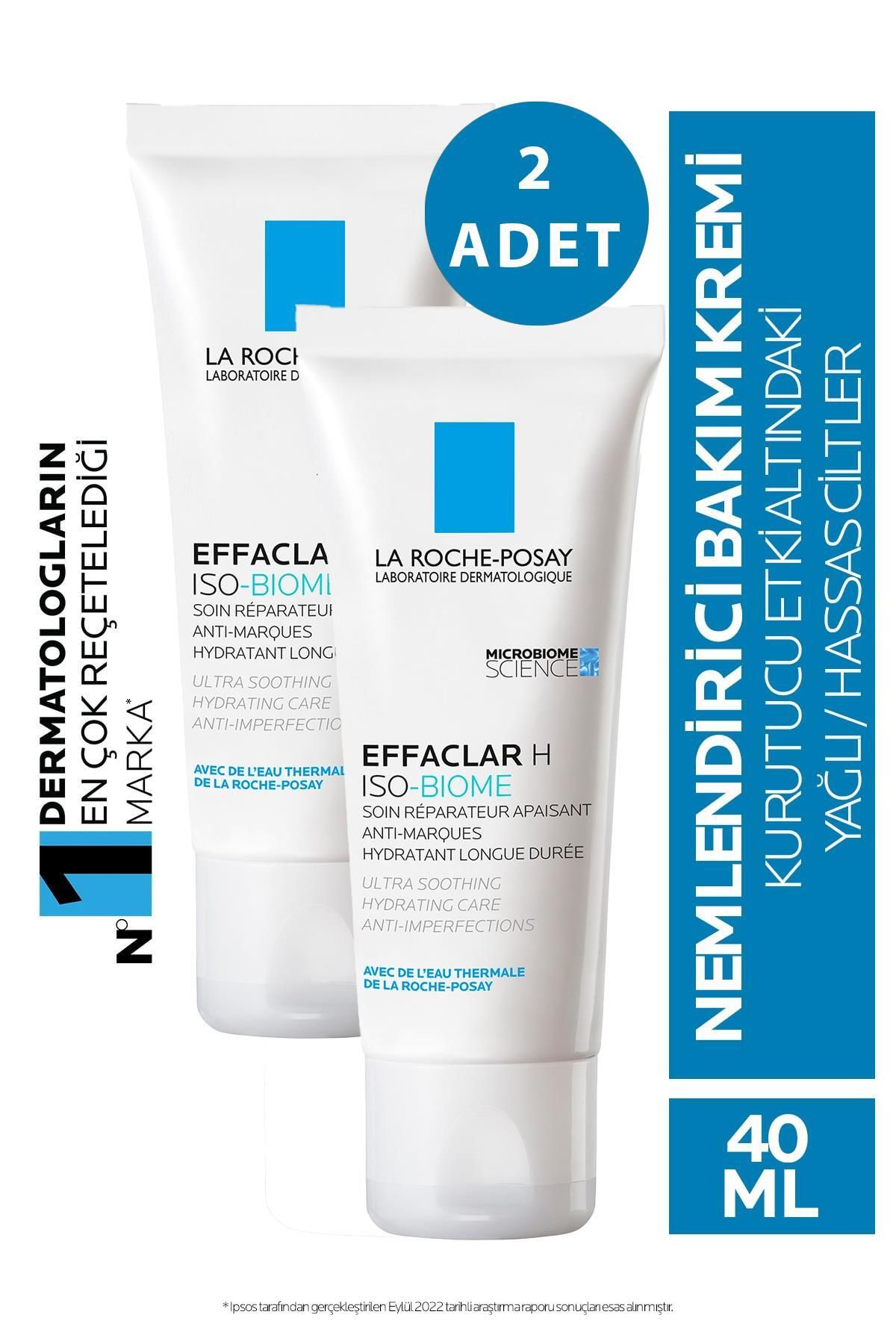 Seddar Collection Effaclar H Iso Biome Creme 40 ml 2 Adet