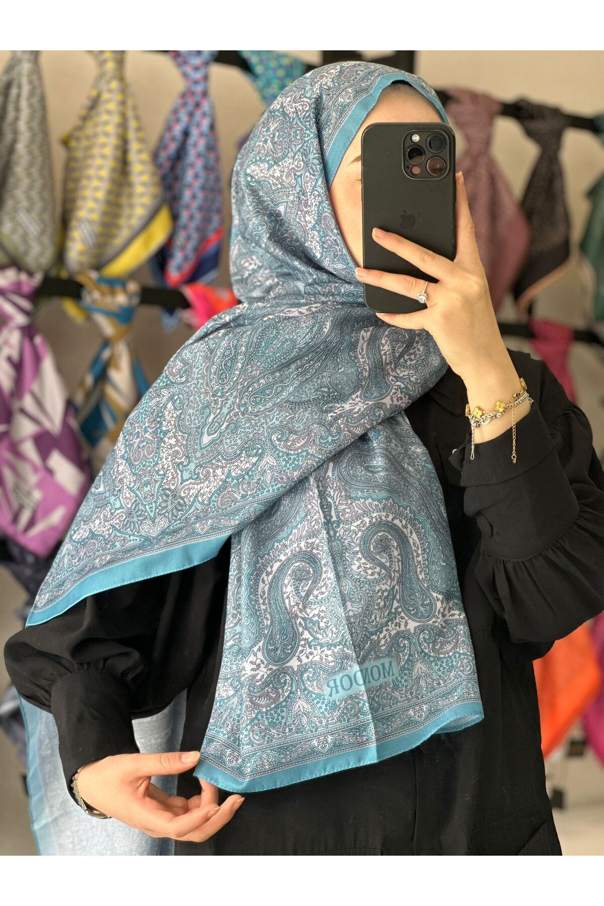 MONOOR ETNİK DESEN SOFT ŞAL