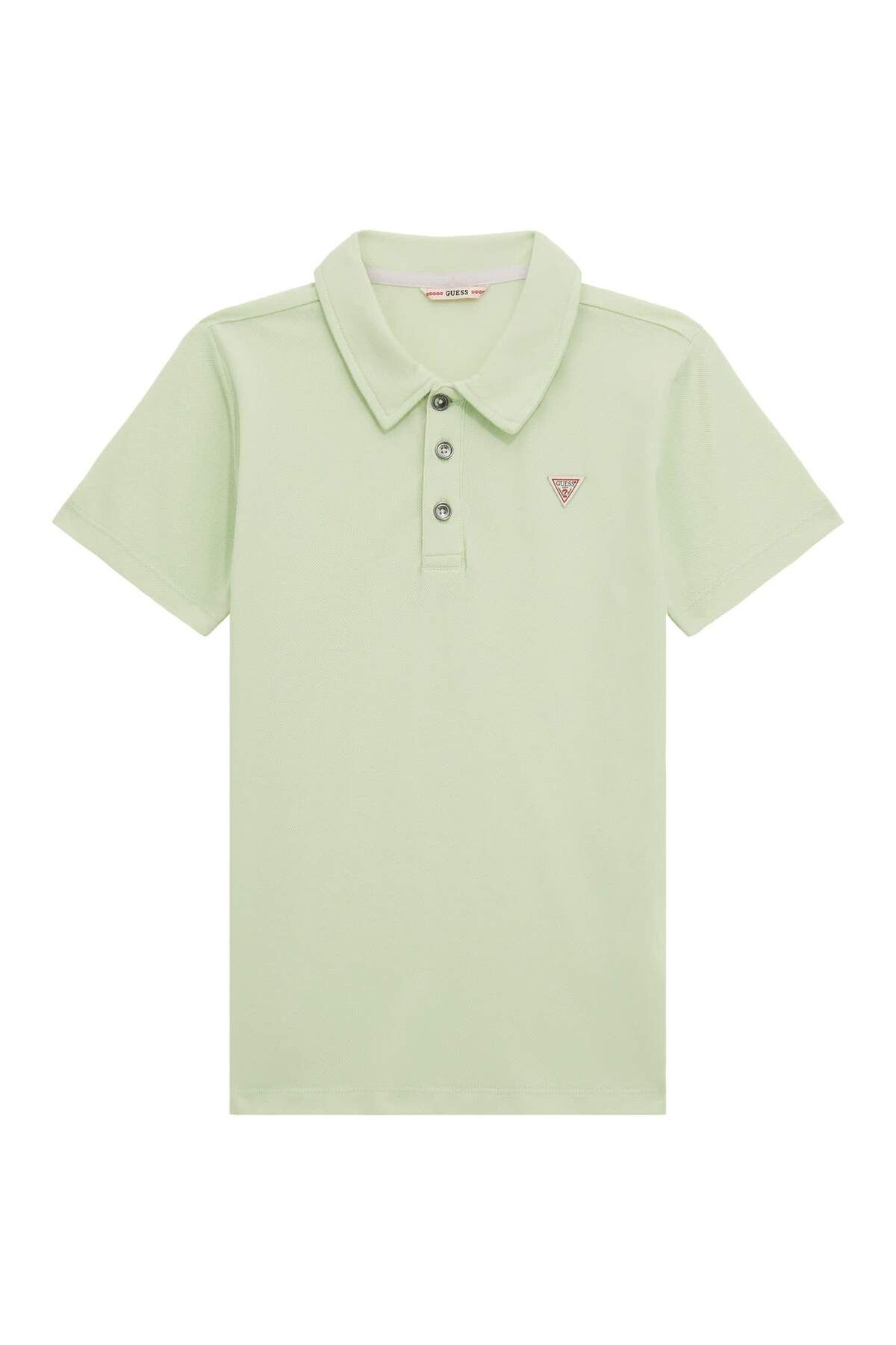 Guess Piquet Erkek Çocuk Regular Fit Polo T-Shirt