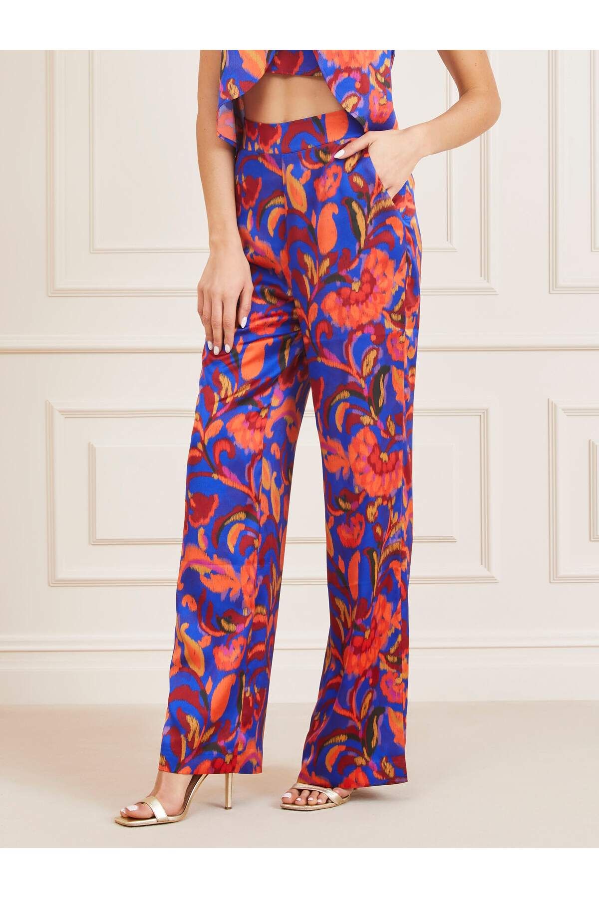 Guess Betty Kadın Palazzo Fit Pantolon