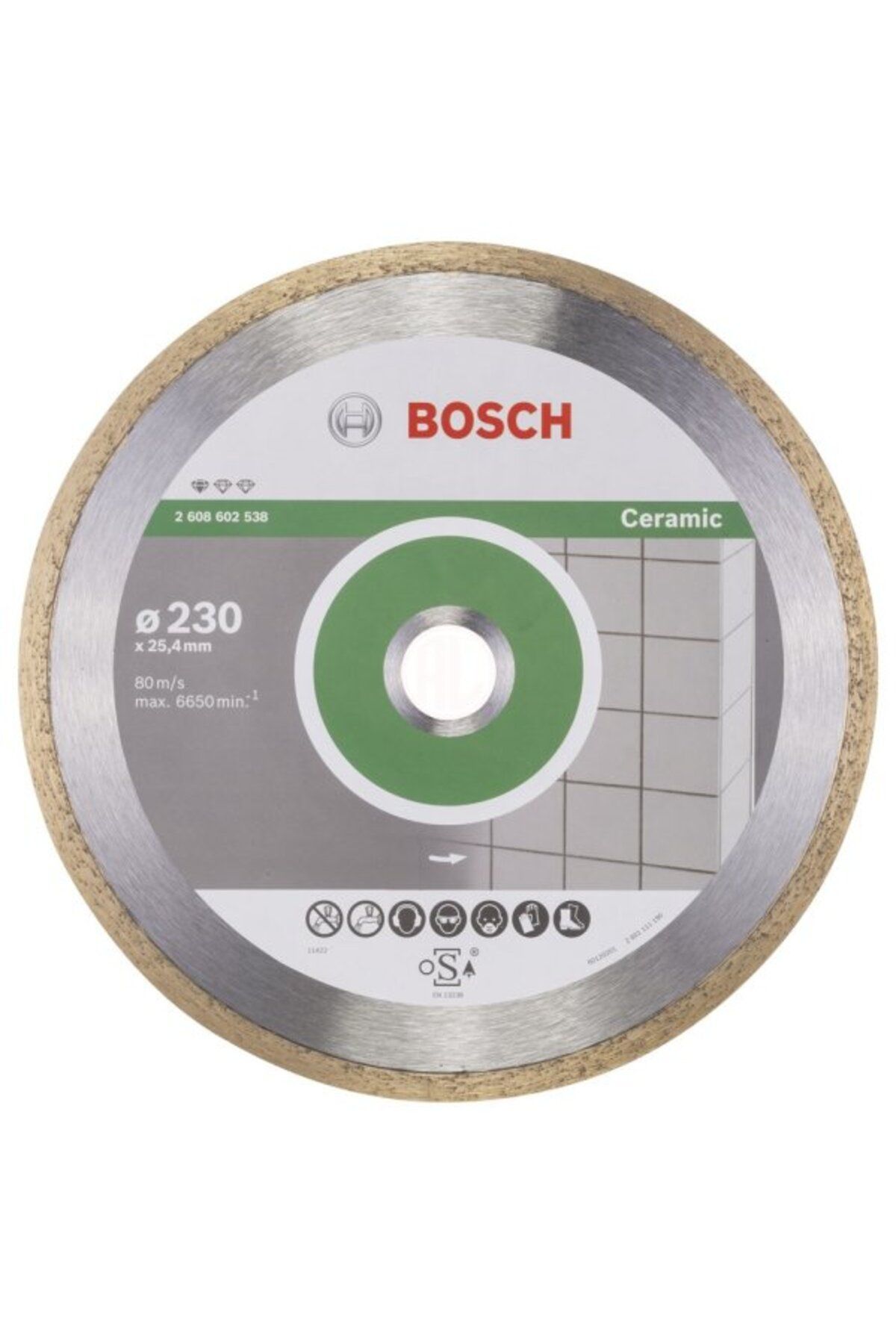 Bosch Standart Seramik Kesici Diski 230mm 2608602205