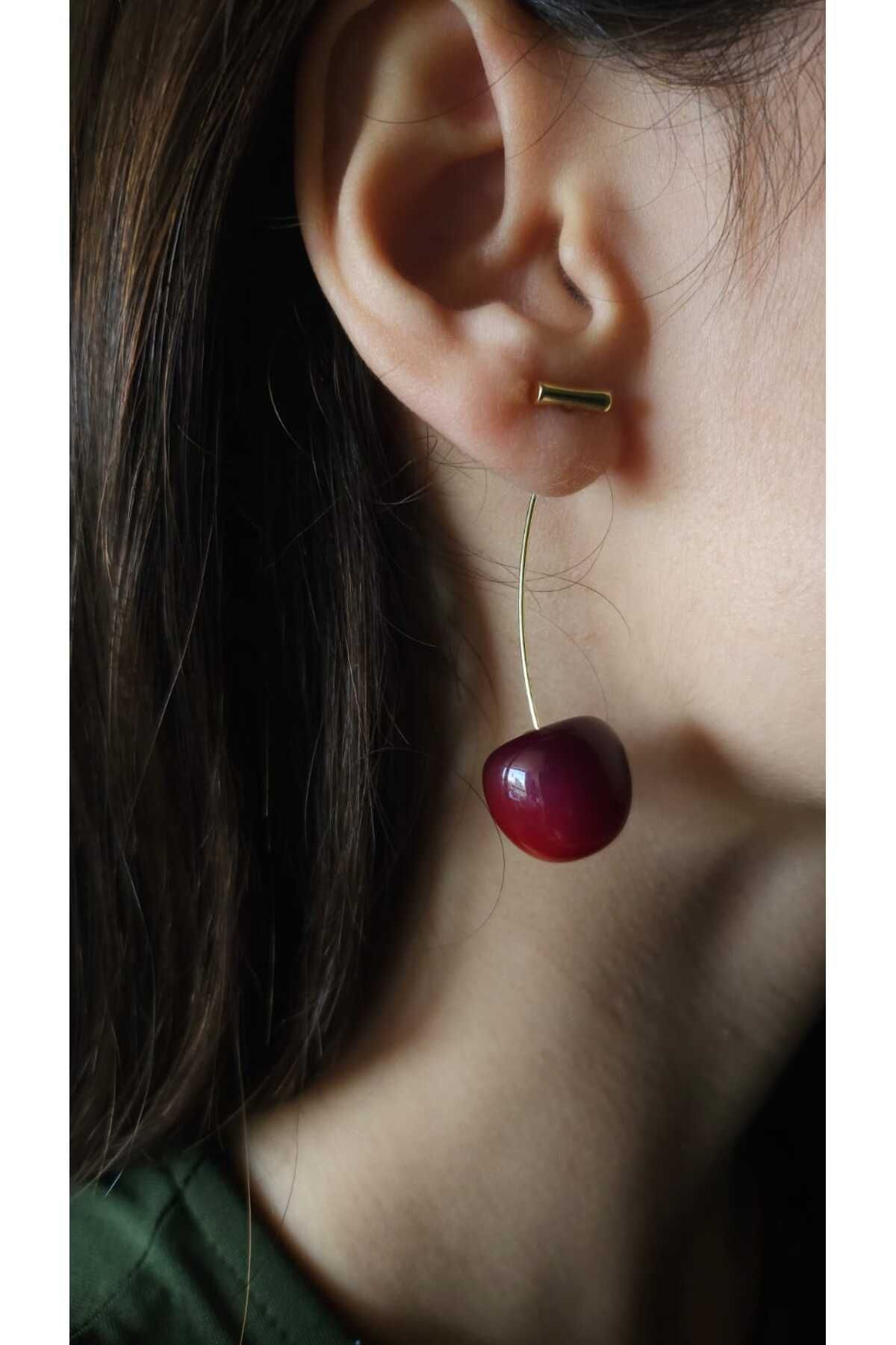 Fundéa Jewelry Tek Dal Küpe