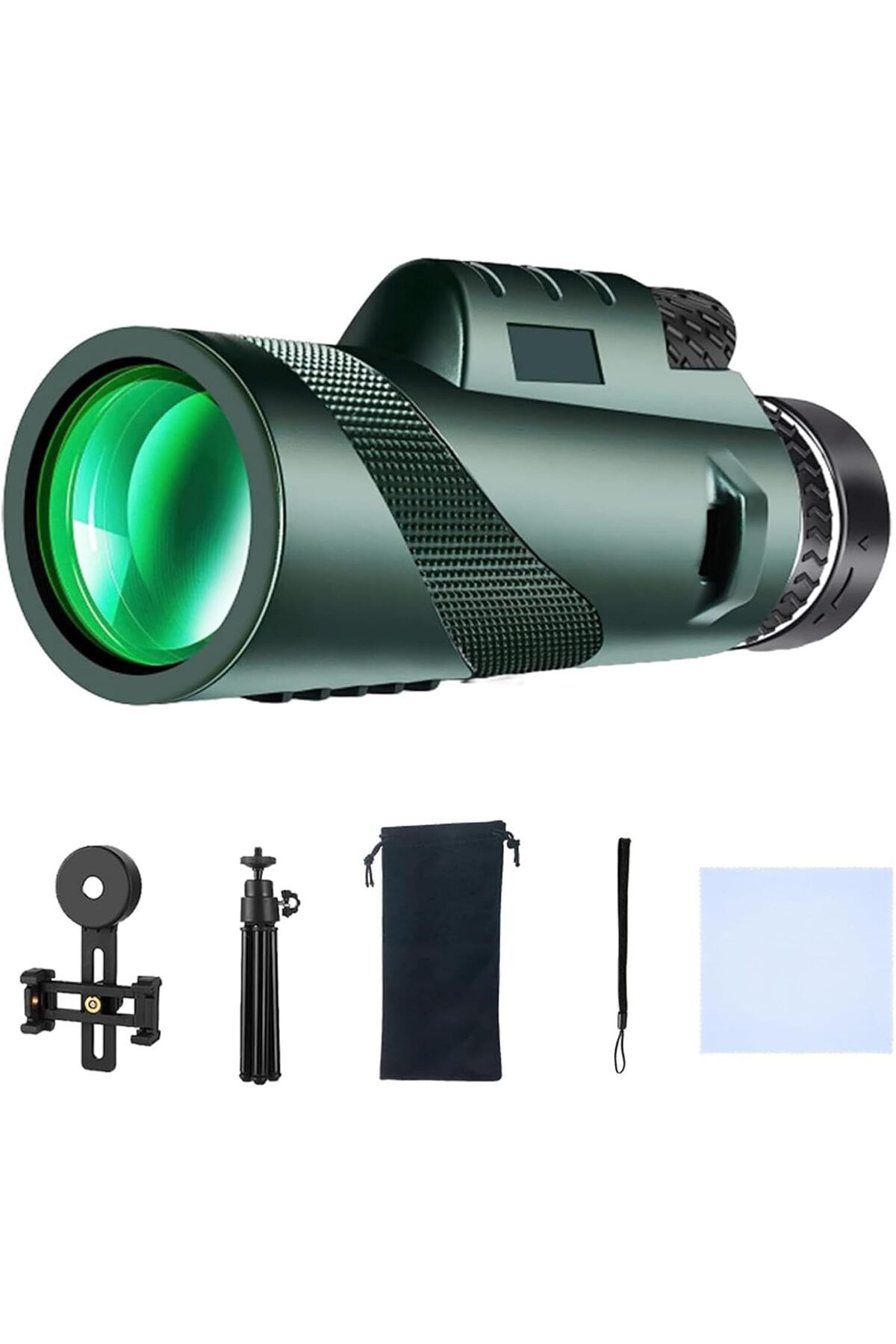 fulina-Monocular Telescope,with BAK4 Prism and FMC Lens,with Smartphone Holder and Tripod,for Bird Watching 1
