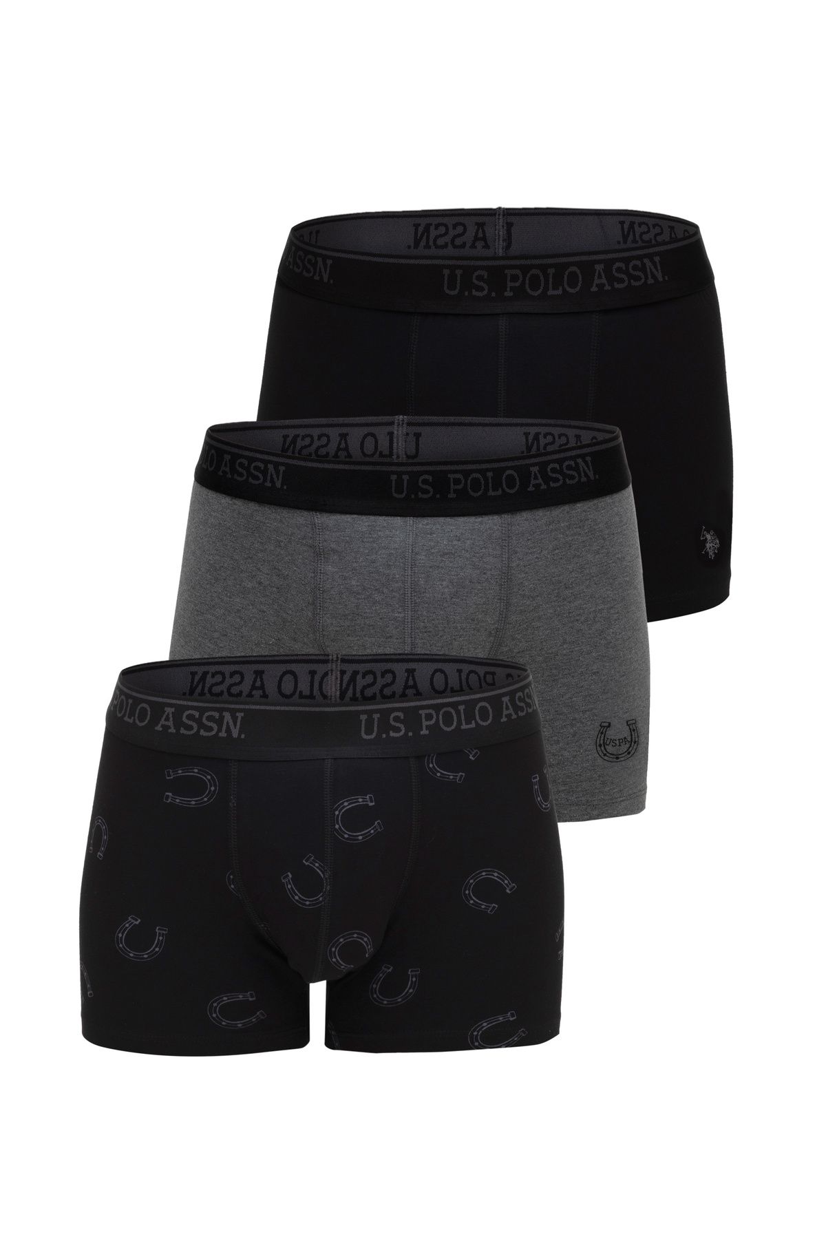 U.S. Polo Assn. Erkek Siyah İç Giyim Alt 50310673-VR046
