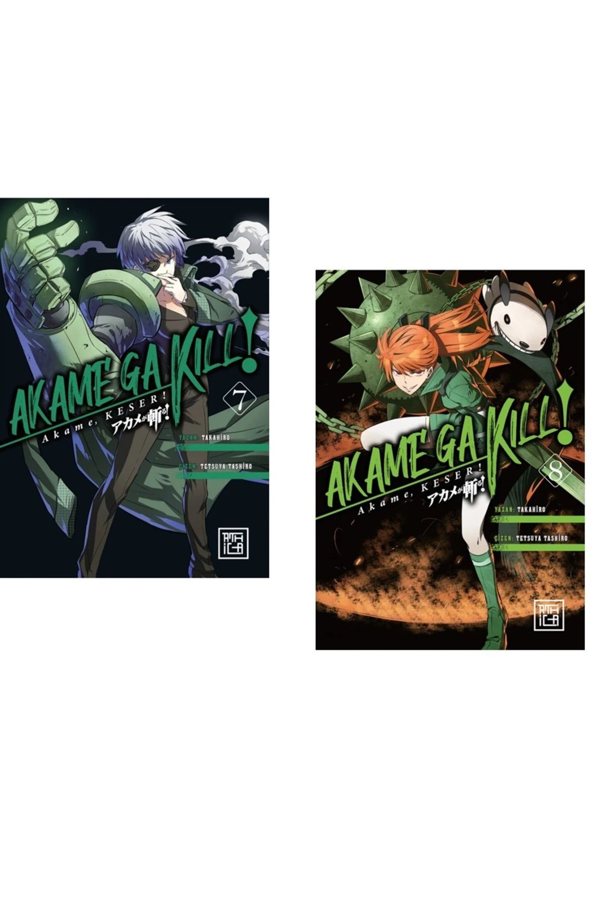 Athica Akame, Keser 7 - Akame, Keser 8 /2 Manga Set
