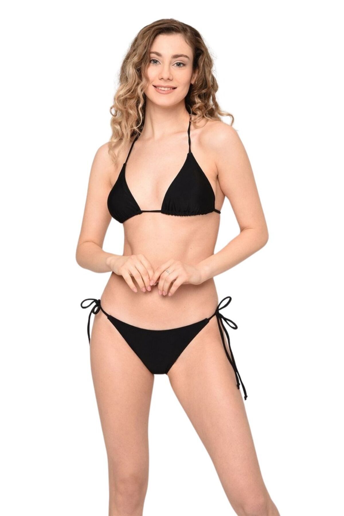 Gizotti Siyah Üçgen Bikini-42