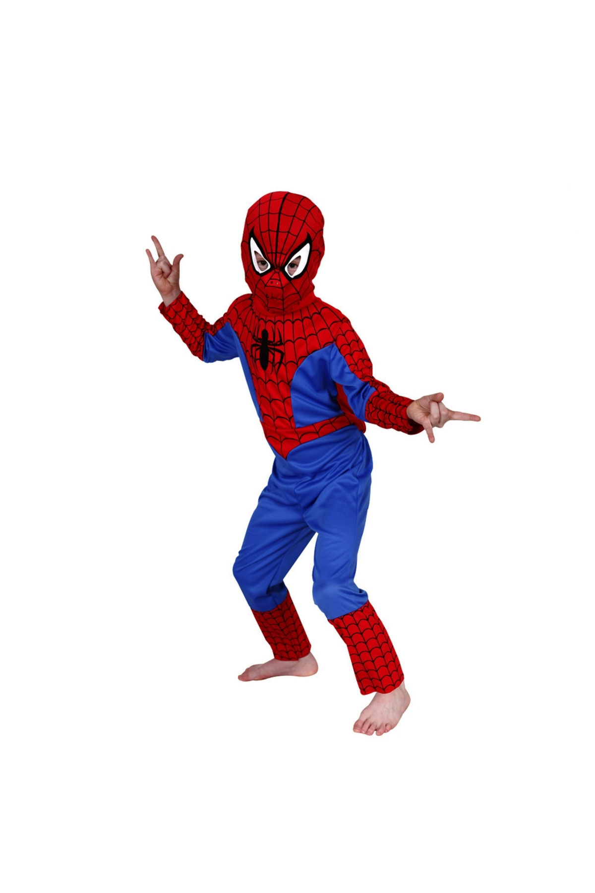 Depox-Classic Spiderman costume and glove with launcher set, 3-5 years, 100-110 cm 2