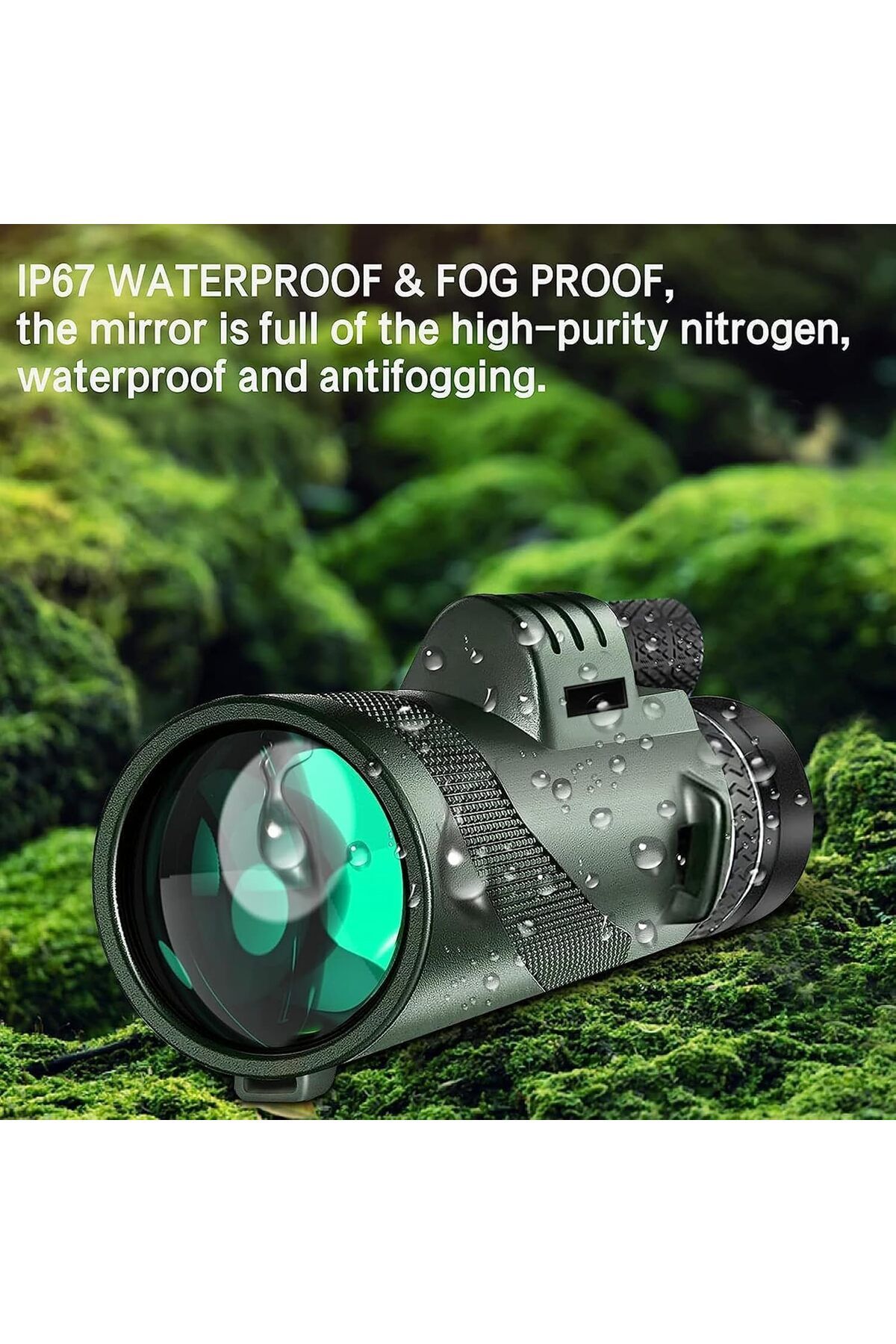 fulina-Monocular Telescope,with BAK4 Prism and FMC Lens,with Smartphone Holder and Tripod,for Bird Watching 6