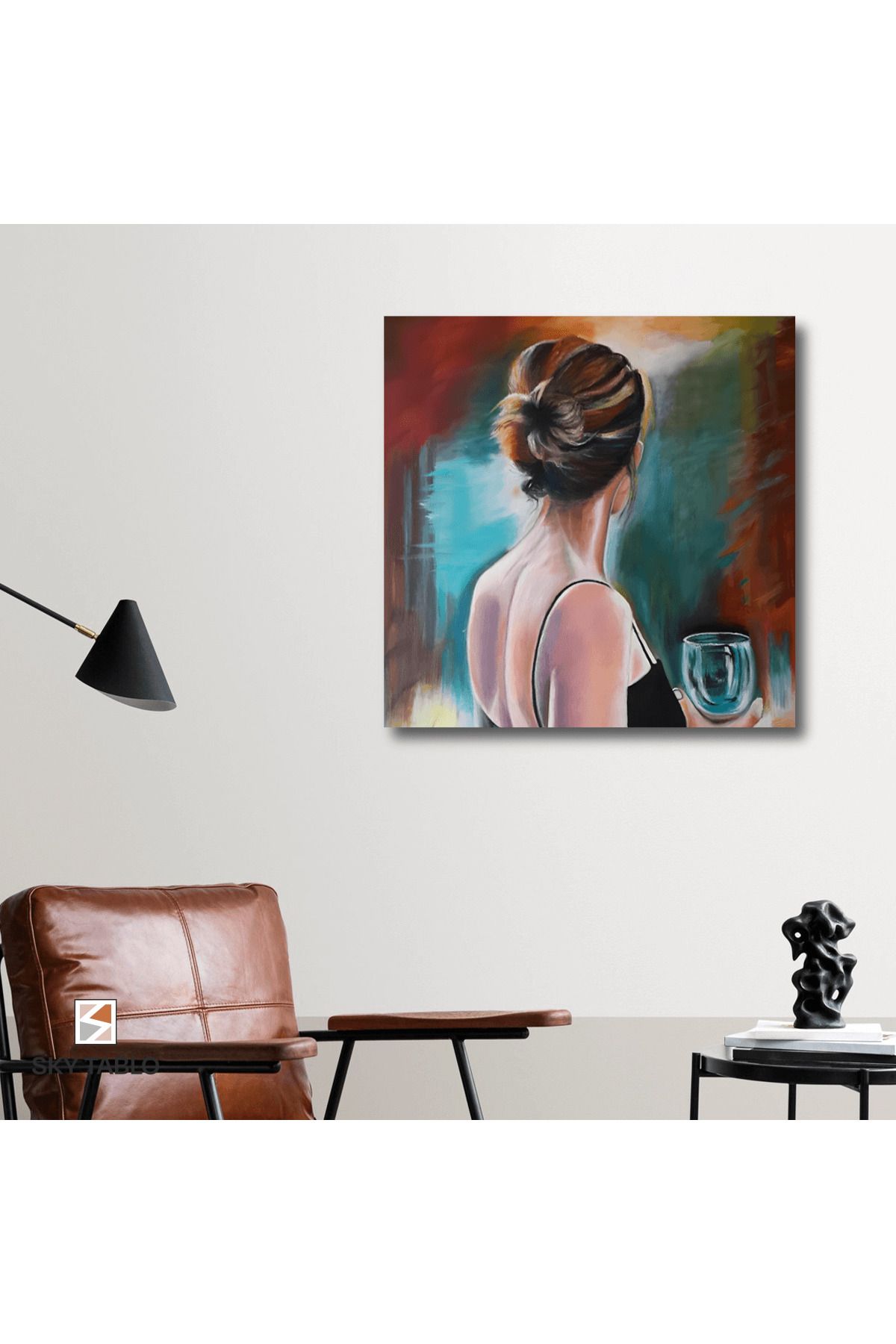 Home Geceye Bir Bakış Kanvas Tablo