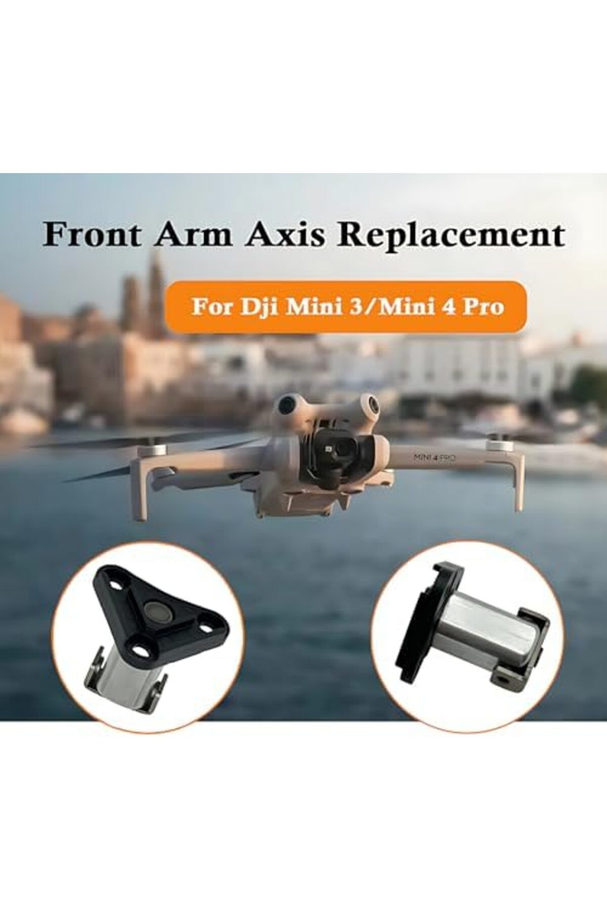 Cesiro-ZWLLKJGS Mini 4 Pro Front Arm Shaft Replacement for DJI Mavic Mini 3 Arm Hinge Screws Pen 2