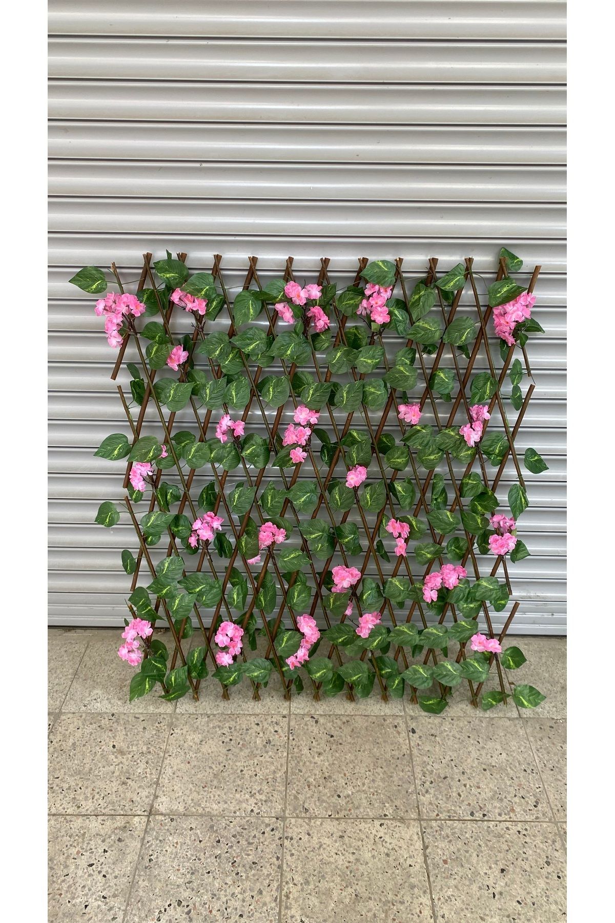 Z&B FLOWERS Balkon Çiti Duvar Dekoru Balkon Dekoru Cafe Dekoru Duvar Çiti