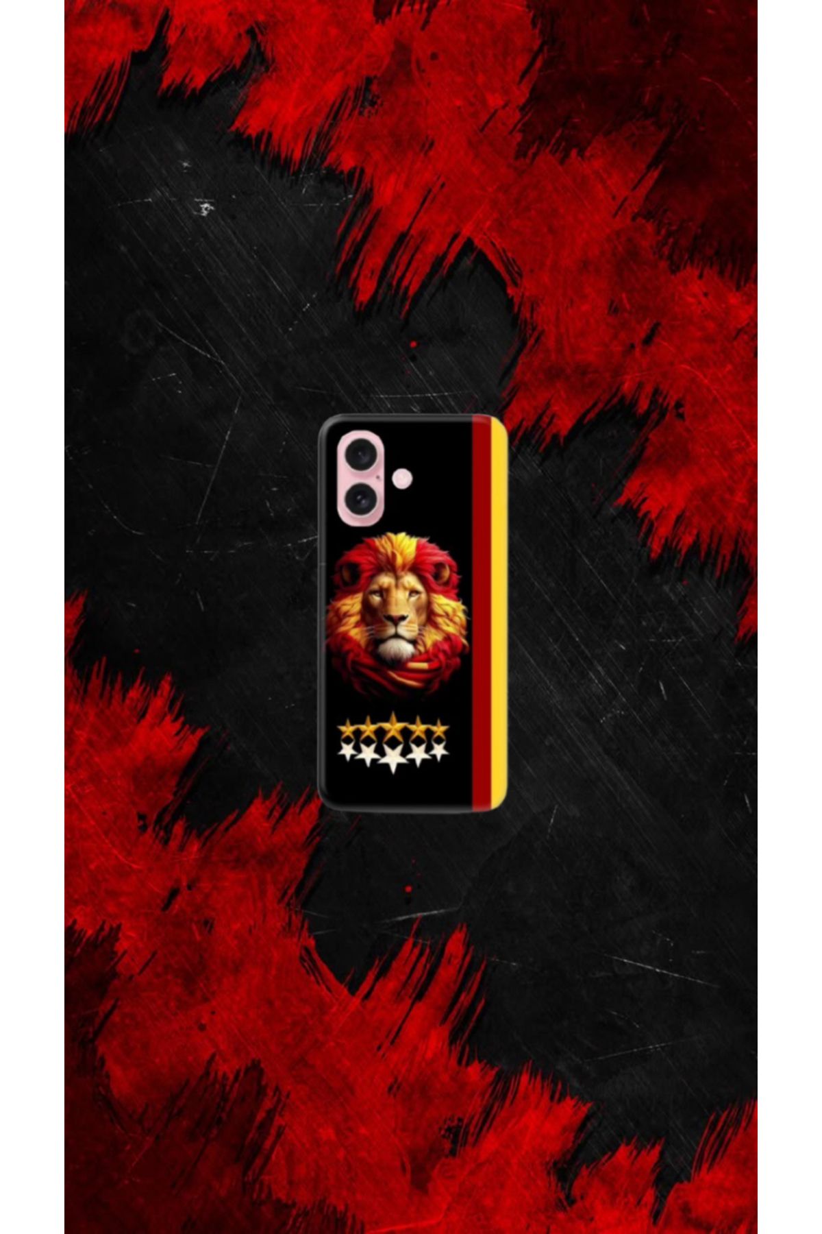 cover shopp Aslan Desenli Renkli Tasarımı-4 IP 16