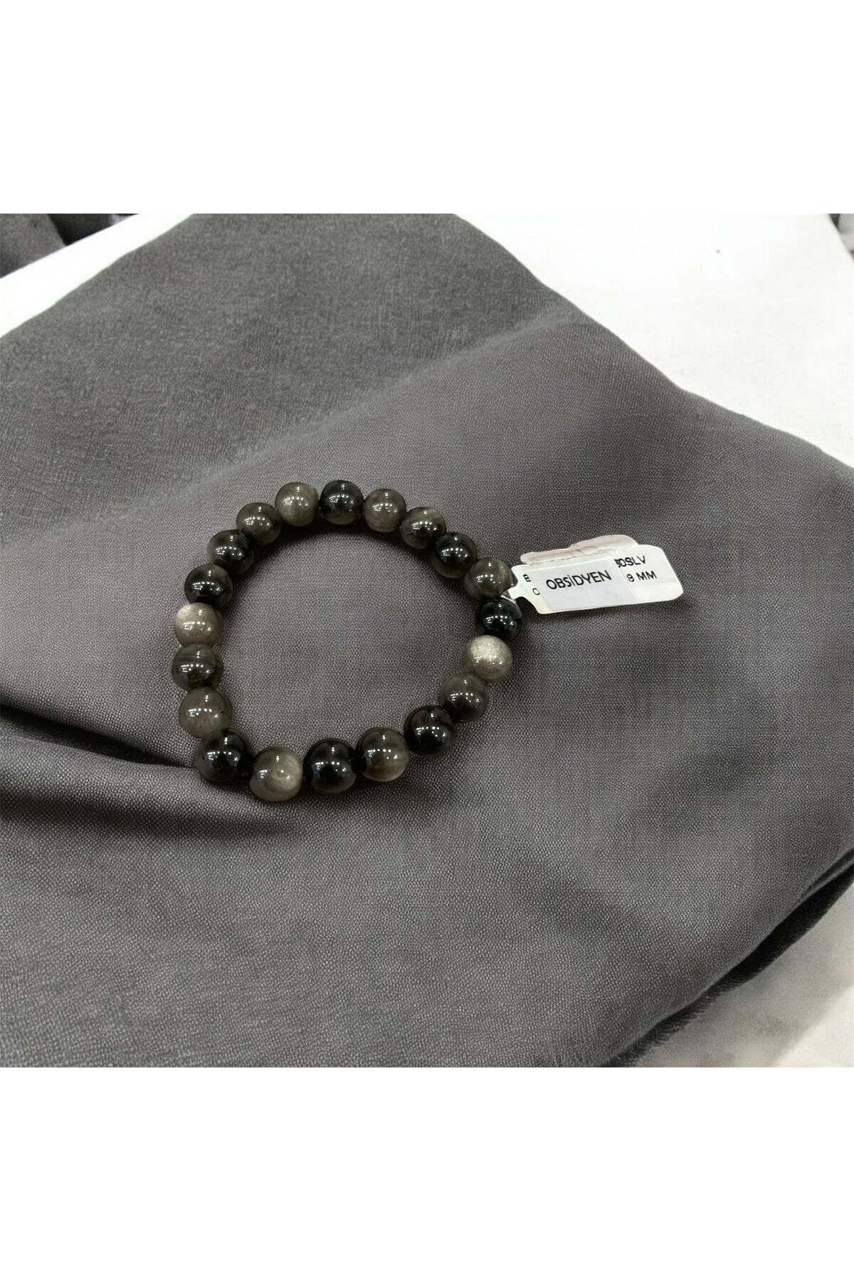 AURA STONE Obsidyen 8mm Doğaltaş Bileklik