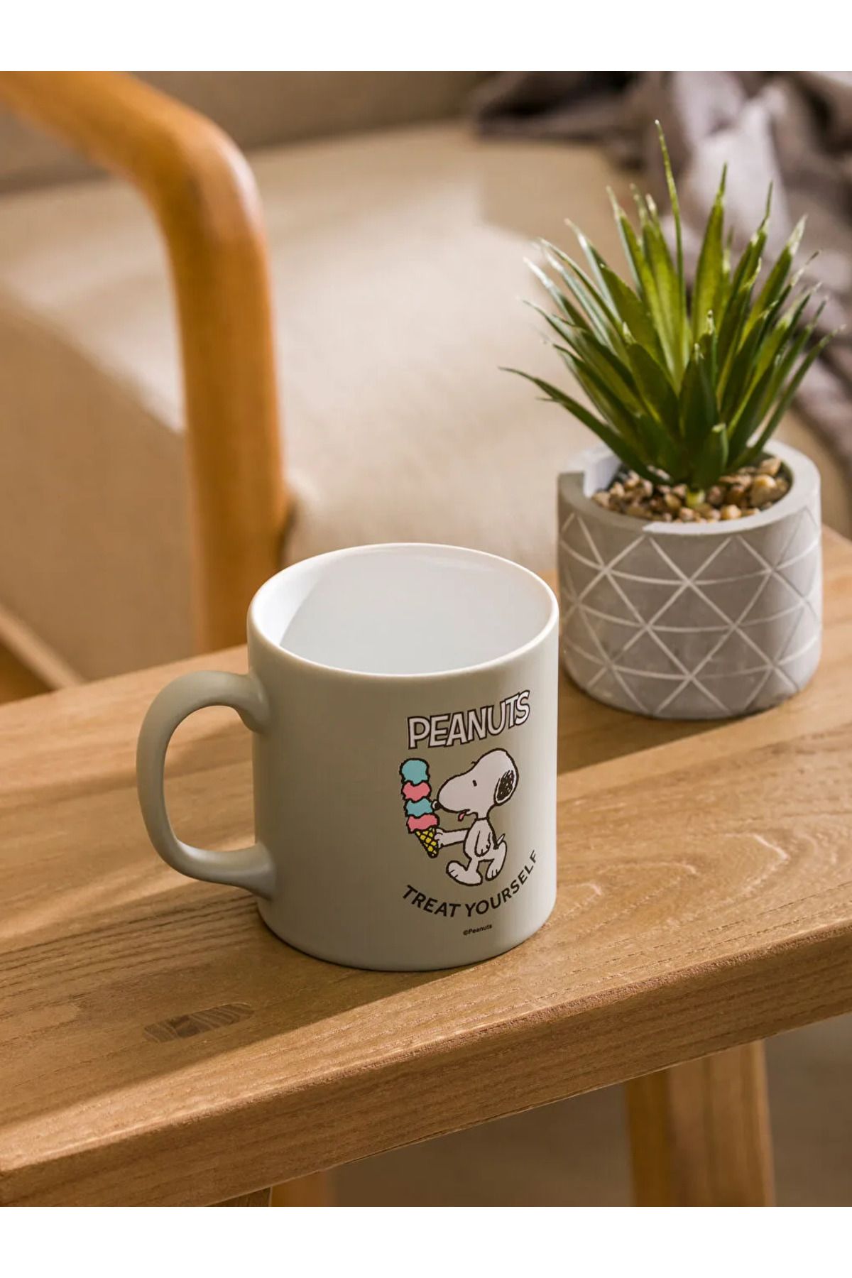LC Waikiki LCW HOME Karışık Peanuts Baskılı Seramik Kupa 320 ml