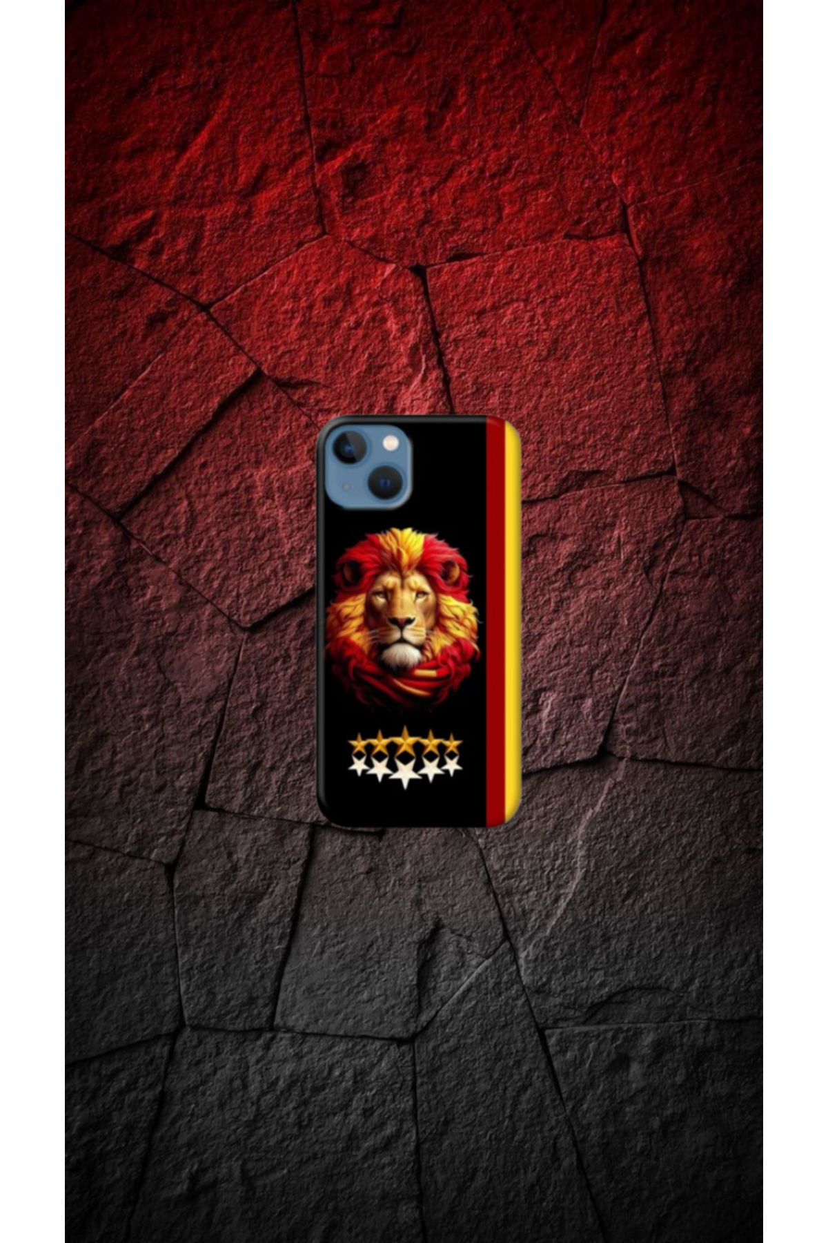 cover shopp Aslan Desenli Renkli Tasarımı-6 IP 13