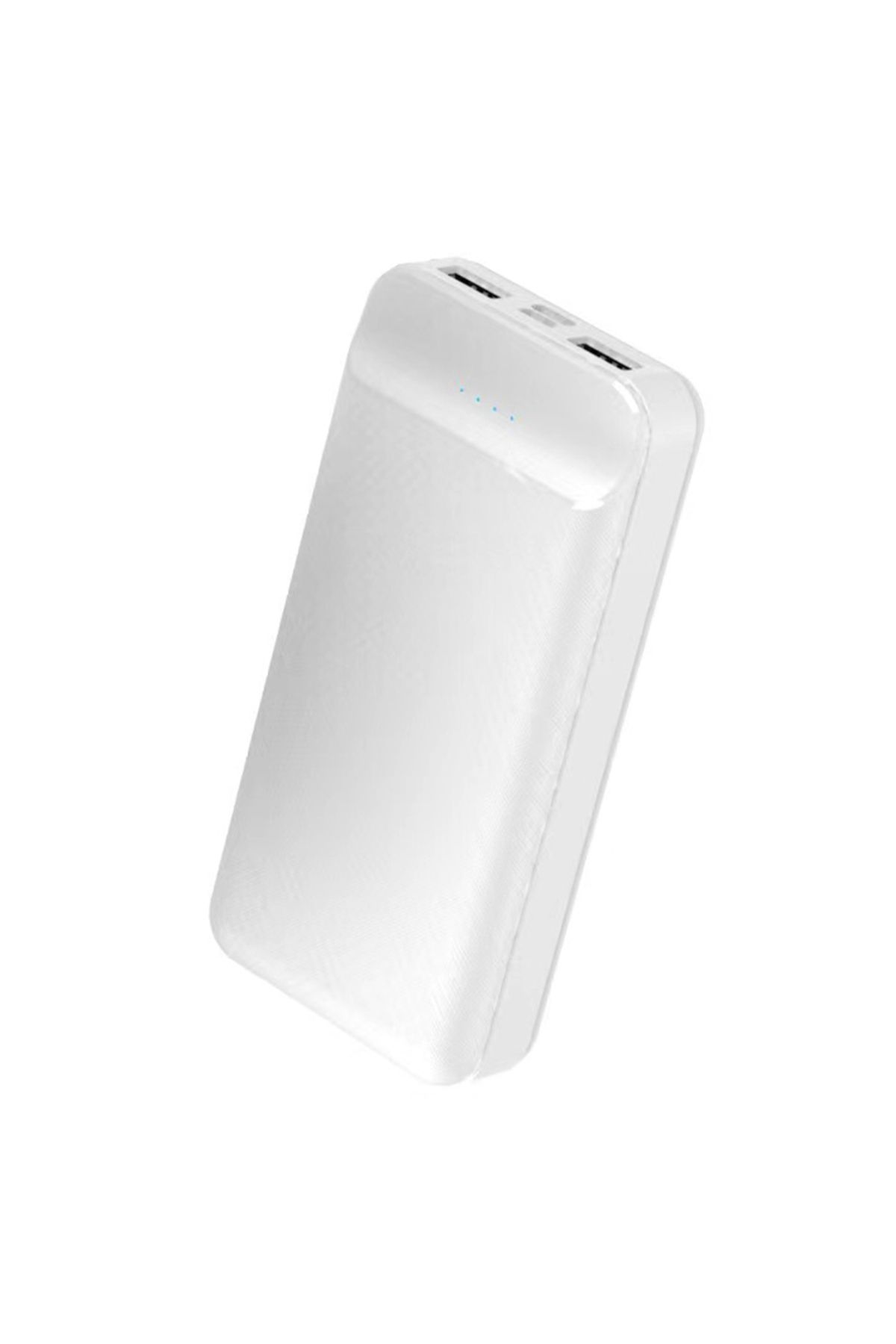 YTSGLOBAL Beyaz B-05 Hızlı Şarj Özellikli Led Göstergeli Taşınabilir Powerbank 20000mAh YTSG