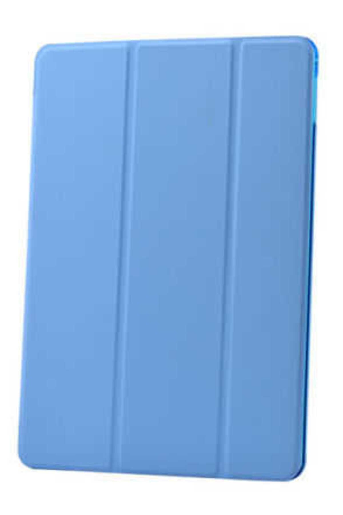 YTSGLOBAL Galaxy Tab 3 Lite 7.0 T110 Uyumlu YTSG Smart Cover Standlı 1-1 Kılıf-Mavi