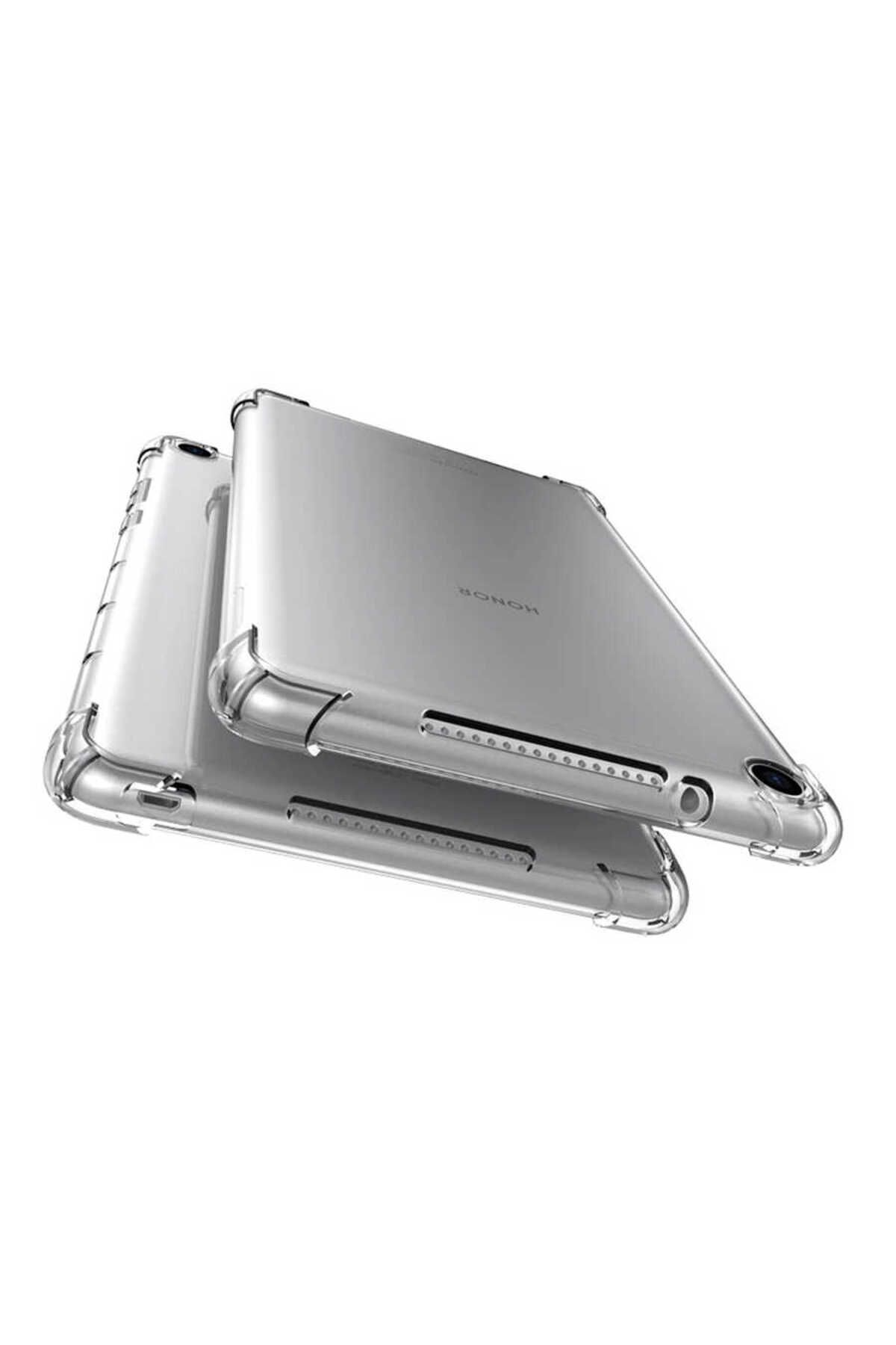 YTSGLOBAL iPad Pro 10.5 (7.Nesil) - Uyumlu Uyumlu YTSG Tablet Nitro Anti Shock Silikon Kapak-Renksiz