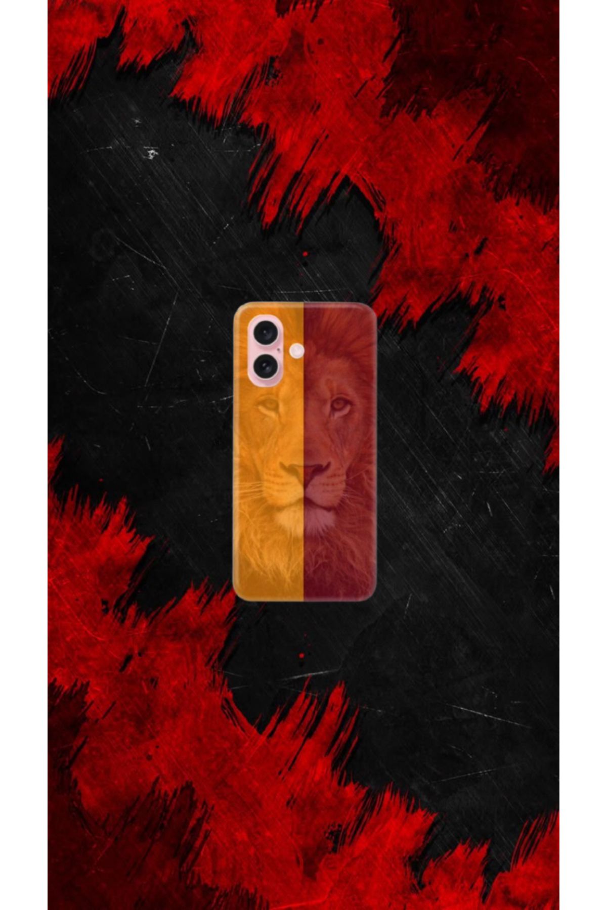 cover shopp Aslan Desenli Renkli Tasarımı-5 IP 16