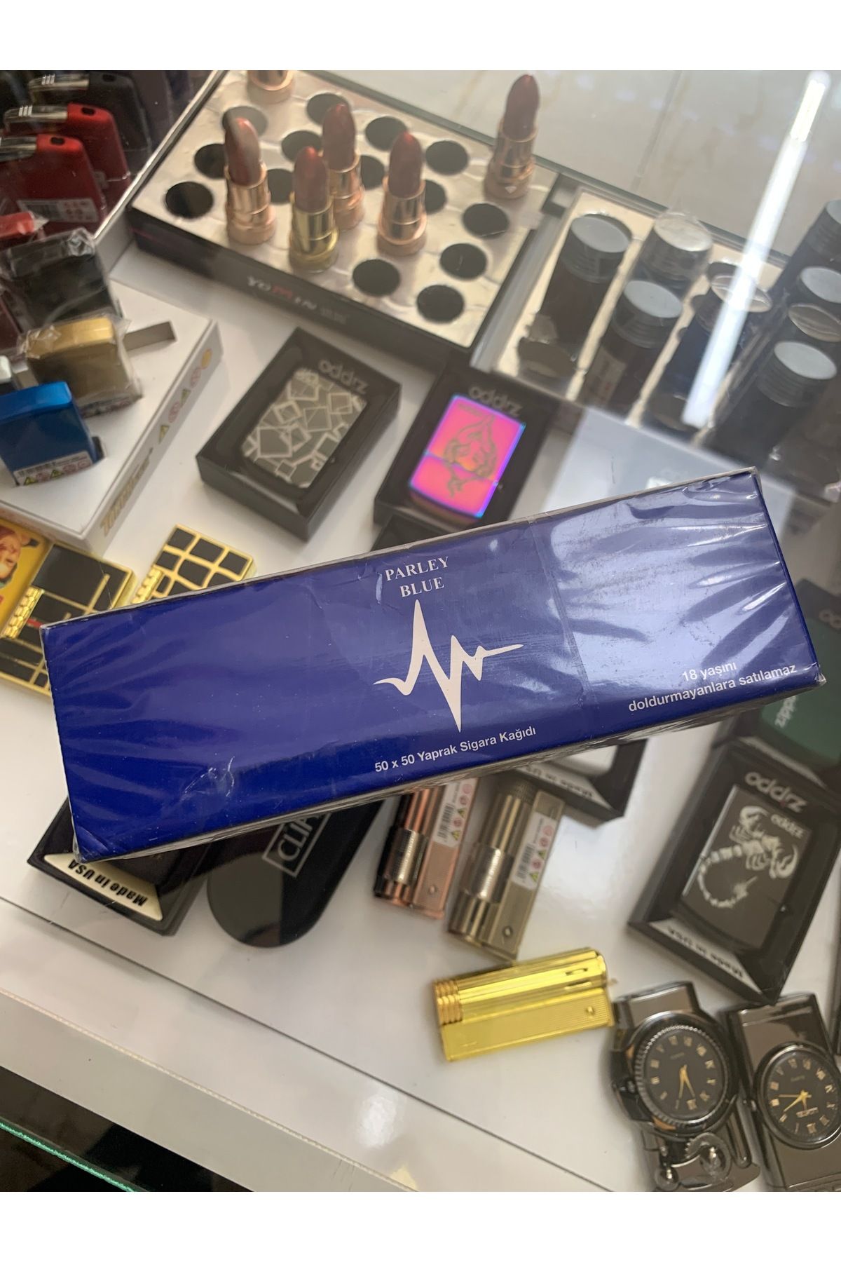 PARLEY Blue Tam Kutu Mavi 50 x50 Adet Kısa Tekli Yapışkanlı Kâğıt