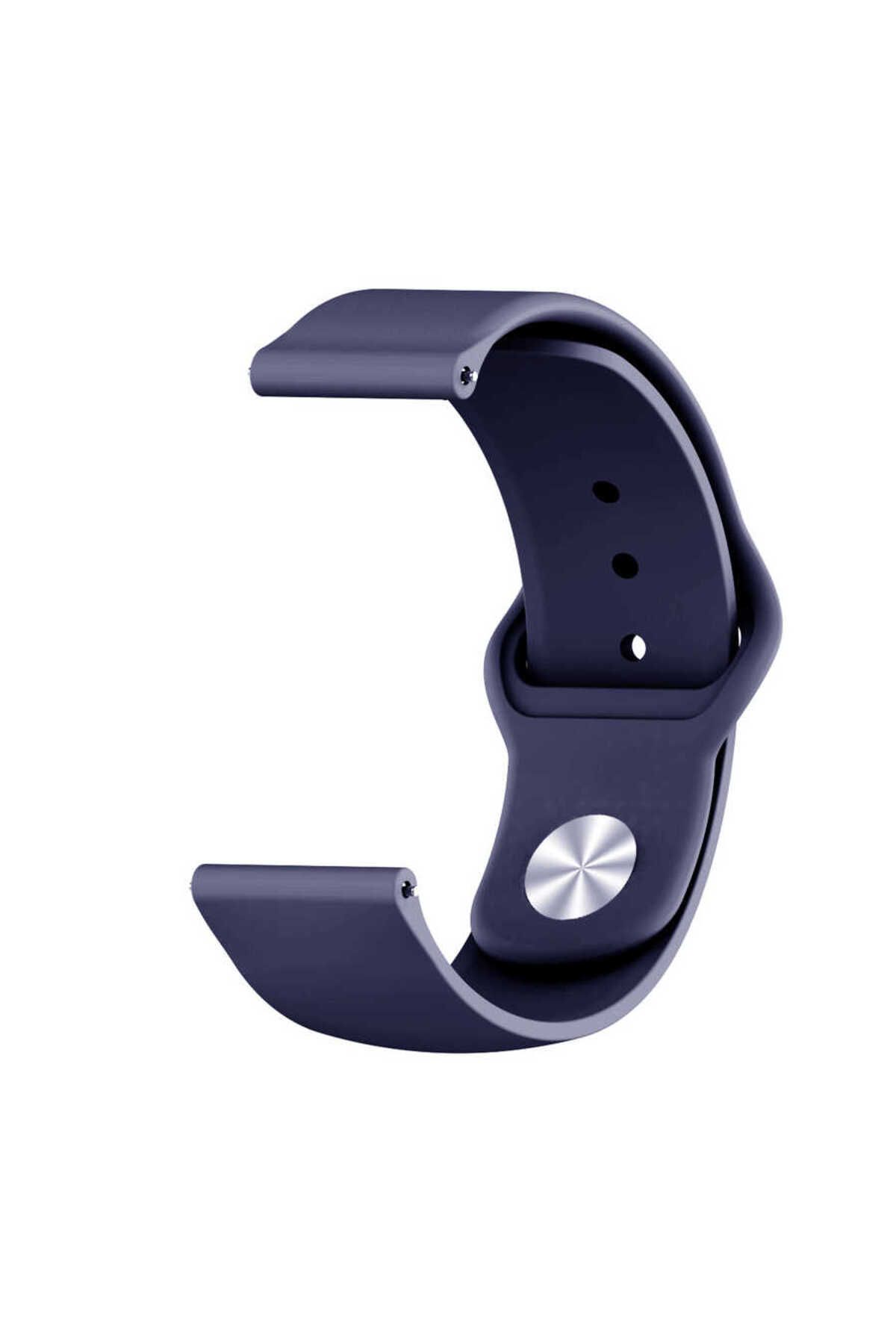 YTSGLOBAL Huawei GT2 42mm KRD-11 20mm Uyumlu YTSG Kordon-Lacivert
