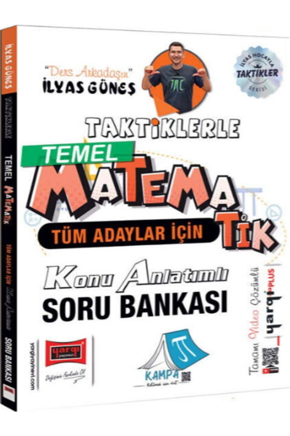 Yargı Yayınları Yargı Yayınları Tüm Adaylar İçin Taktiklerle Temel Matematik Konu Anlatımlı Soru Bankası İlyas Güneş