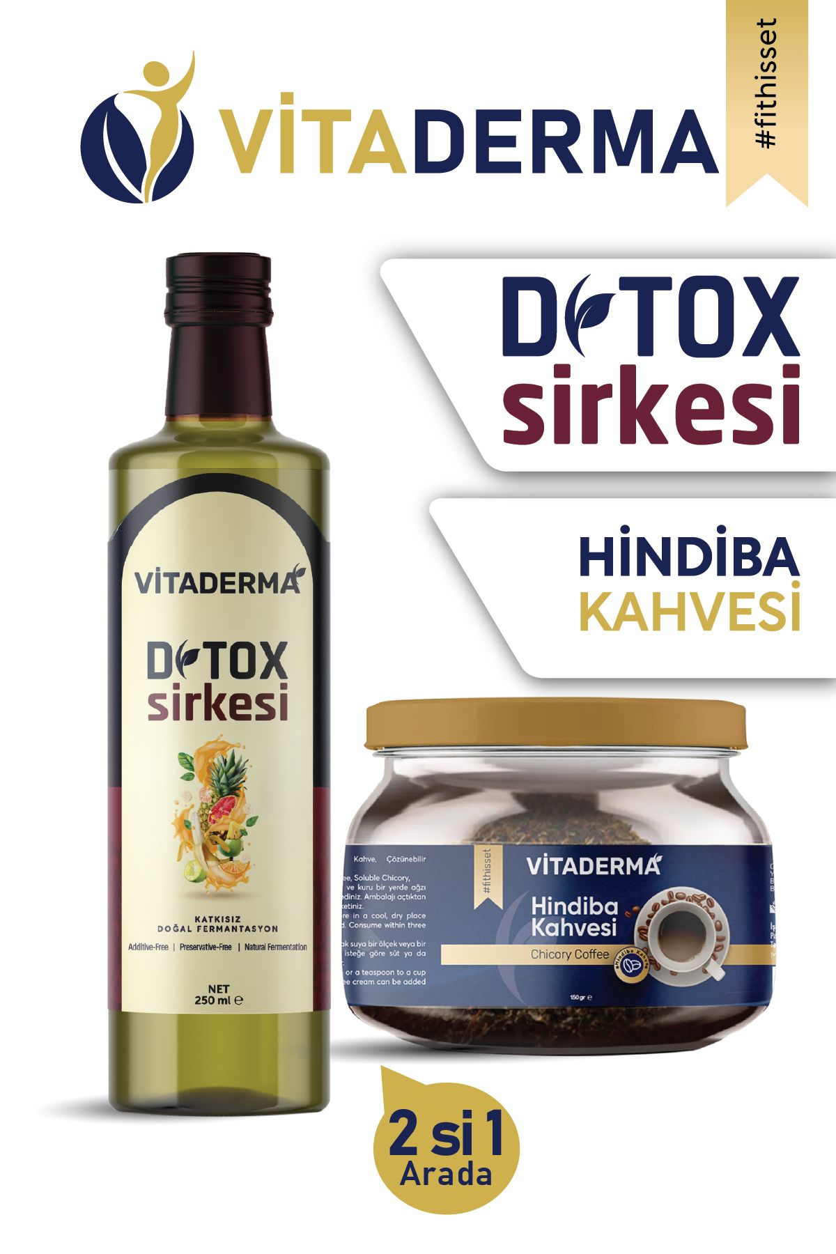 VİTADERMA HİNDİBA KAHVESİ & DETOX SİRKESİ