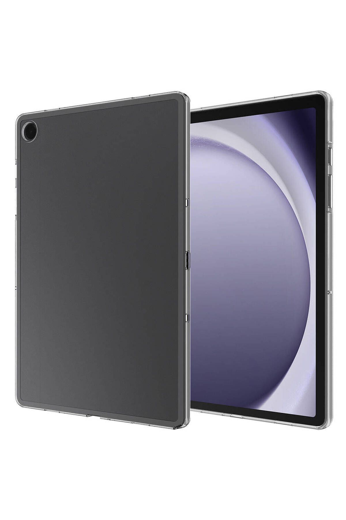 YTSGLOBAL Galaxy Tab A9 Plus Kılıf Uyumlu YTSG Tablet Süper Silikon Kapak-Renksiz