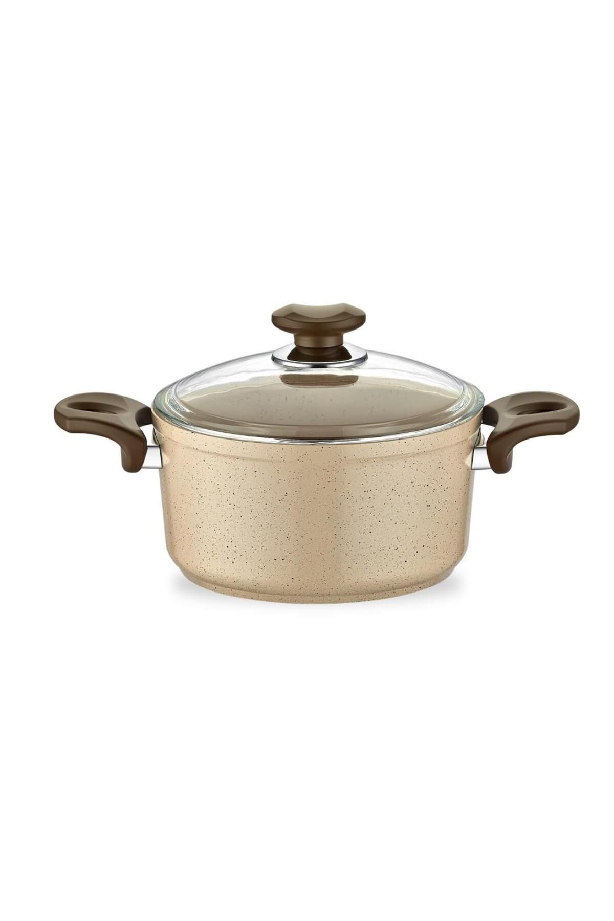 gülsan Safran Granit Ezme Derin Tencere 18cm