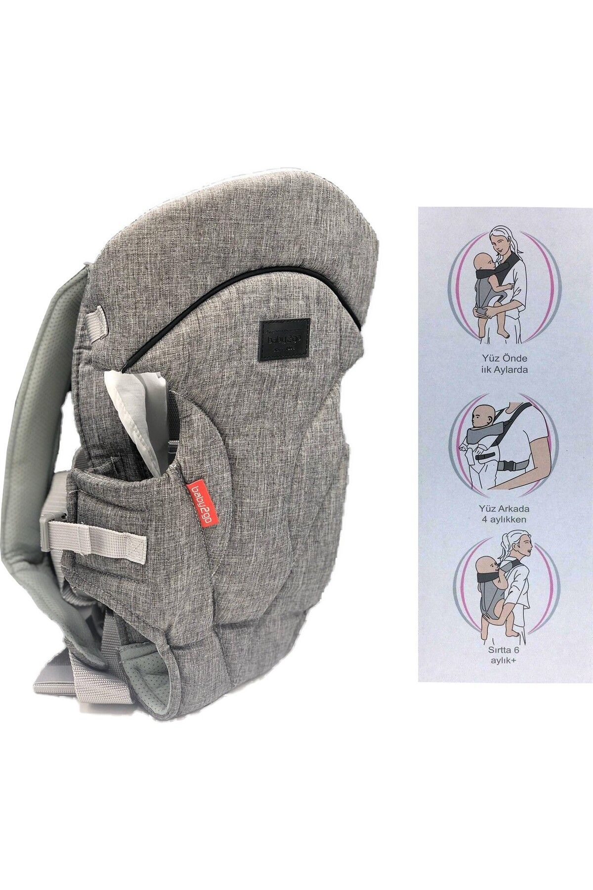 Baby2Go 3 in 1 Baby Carrier - Kanguru