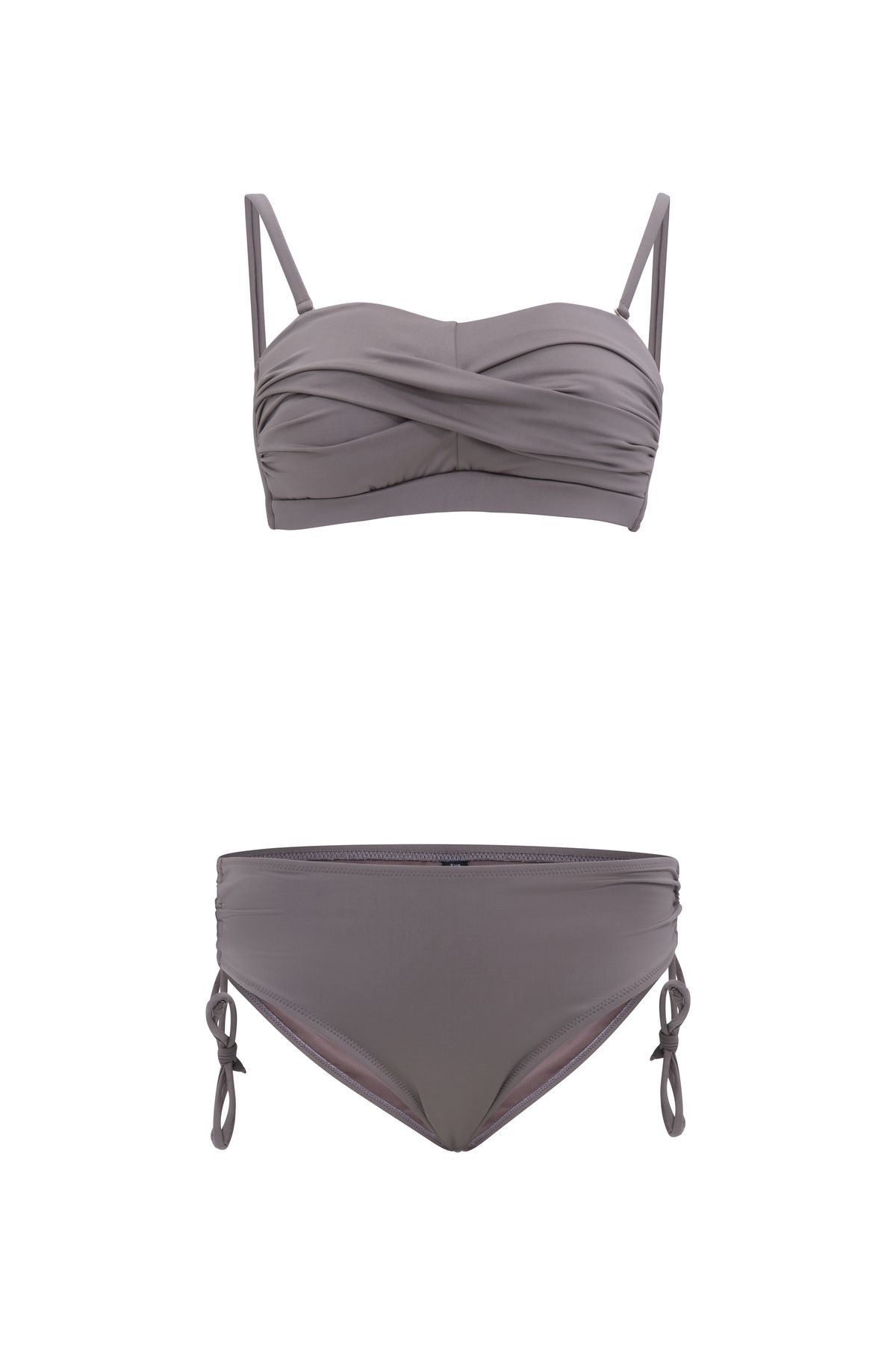 eva clothing Kadın Gri Bikini Takımı