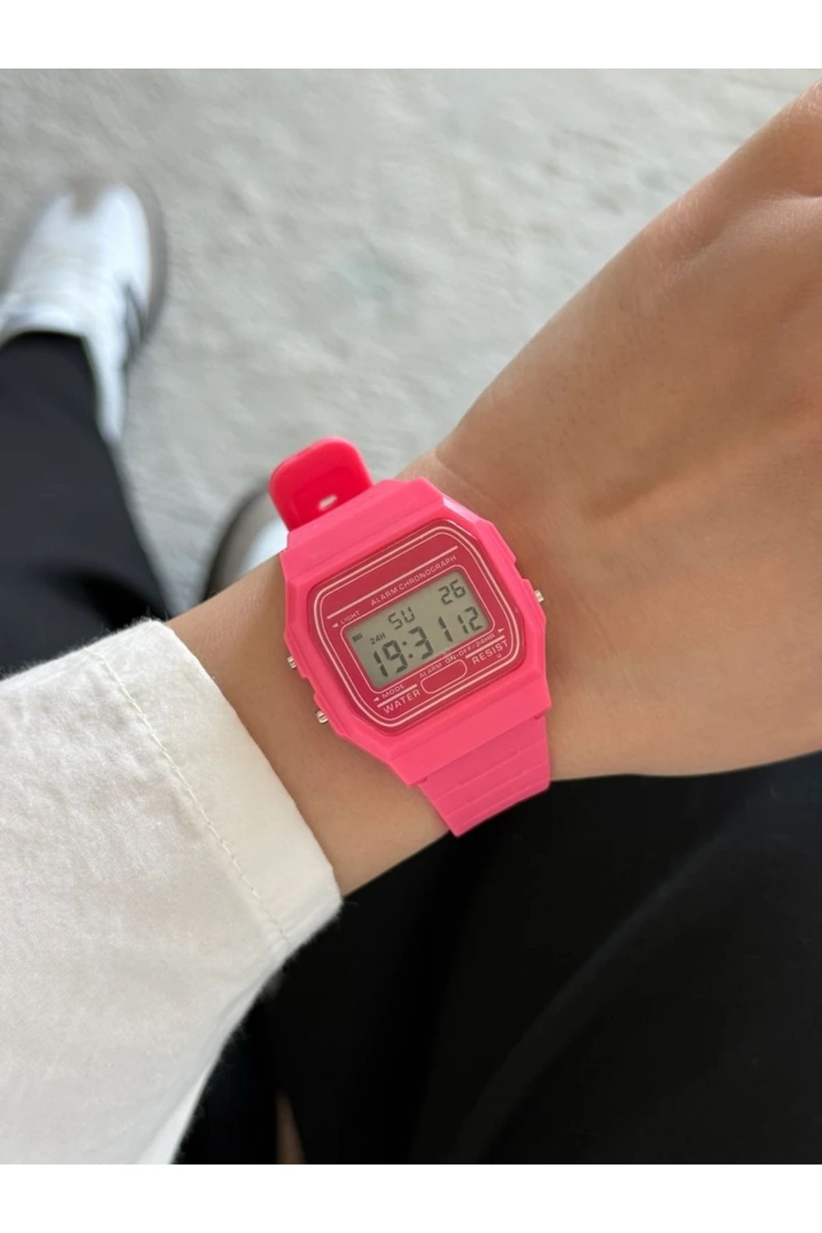 RoseandRoses Tikky Silikon Kayış Yeni Sezon Kol Saati Pembe