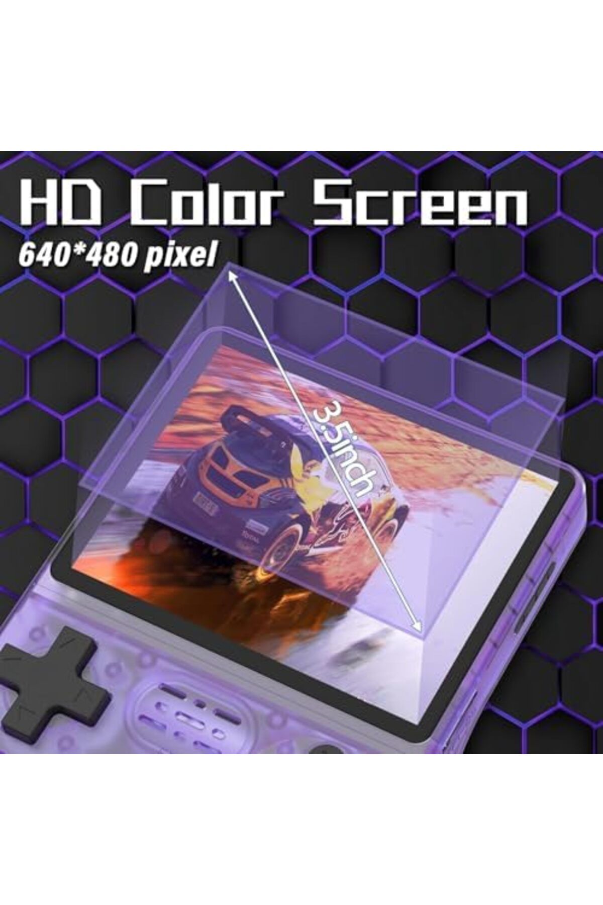 R36S-Retro Handheld Gaming Console with 64G Cards, Portable Retro Game Consoles Linux Gaming System 3