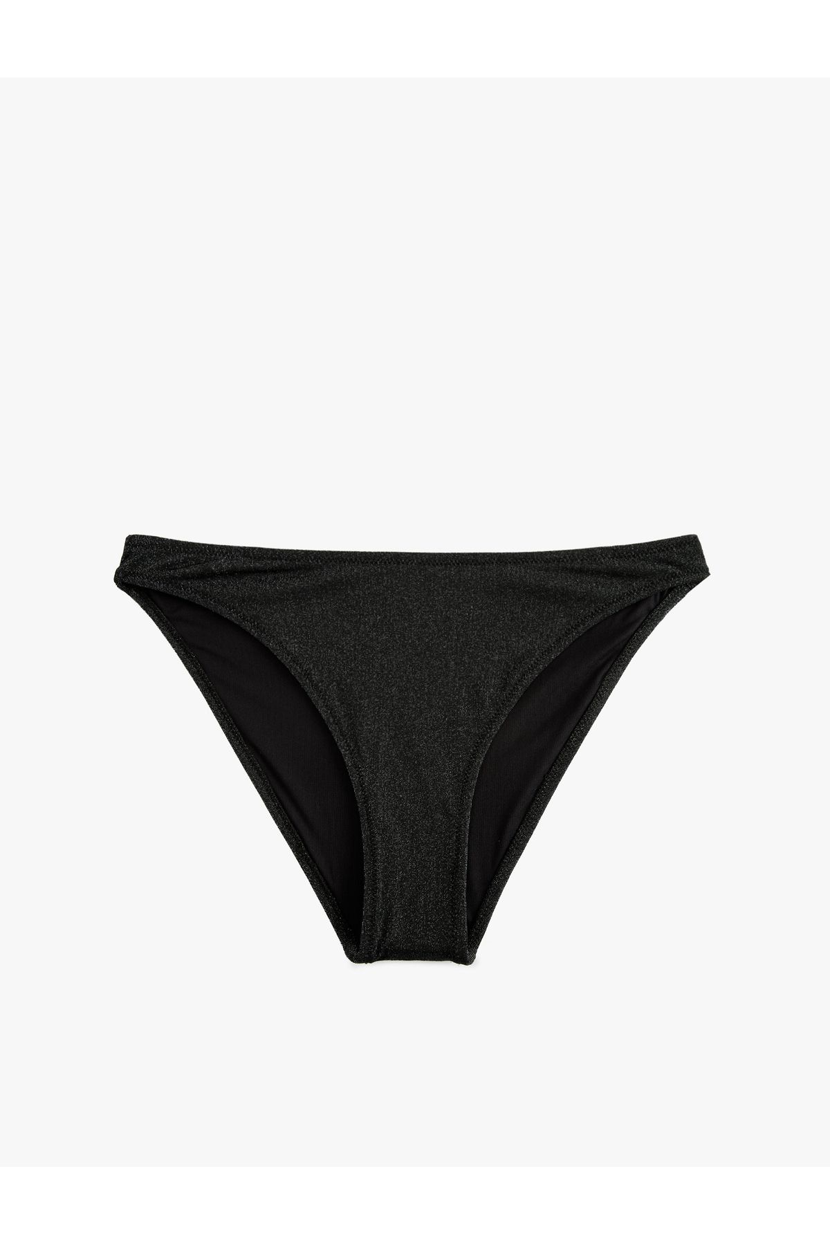 Koton Standart Bel Astarlı Simli Bikini Altı