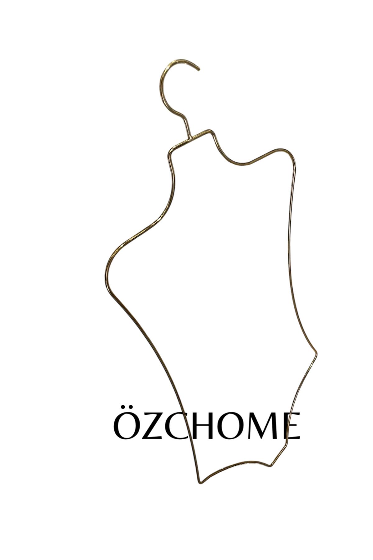 ÖZCHOME Metal Vücut Formlu Bikini Mayo Askısı 1 Adet
