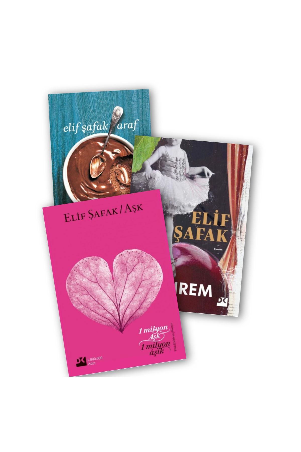 Doğan Kitap Araf - Mahrem - Aşk Elif Şafak 3 lü Kitap Seti