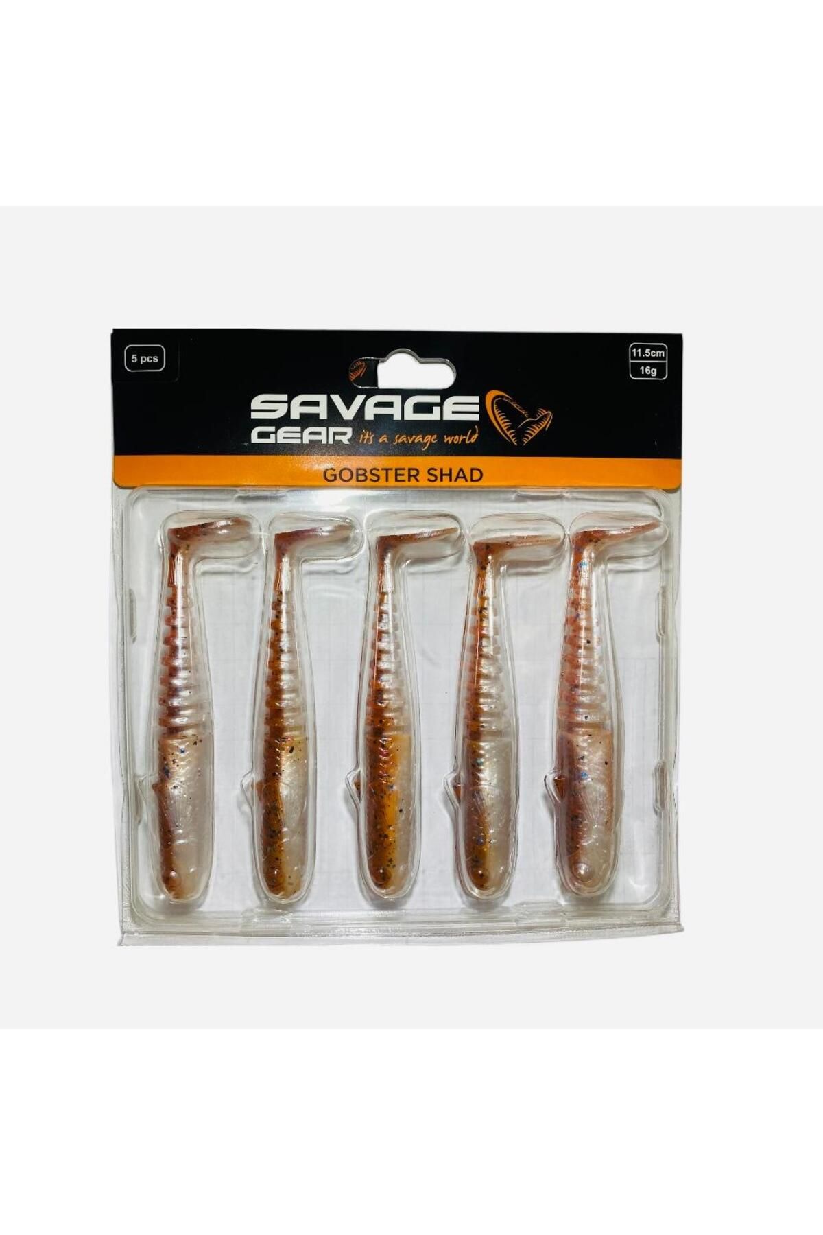 Savage Gear Gobster Shad 11.5cm 16gr Silikon Yapay Yem Smelt