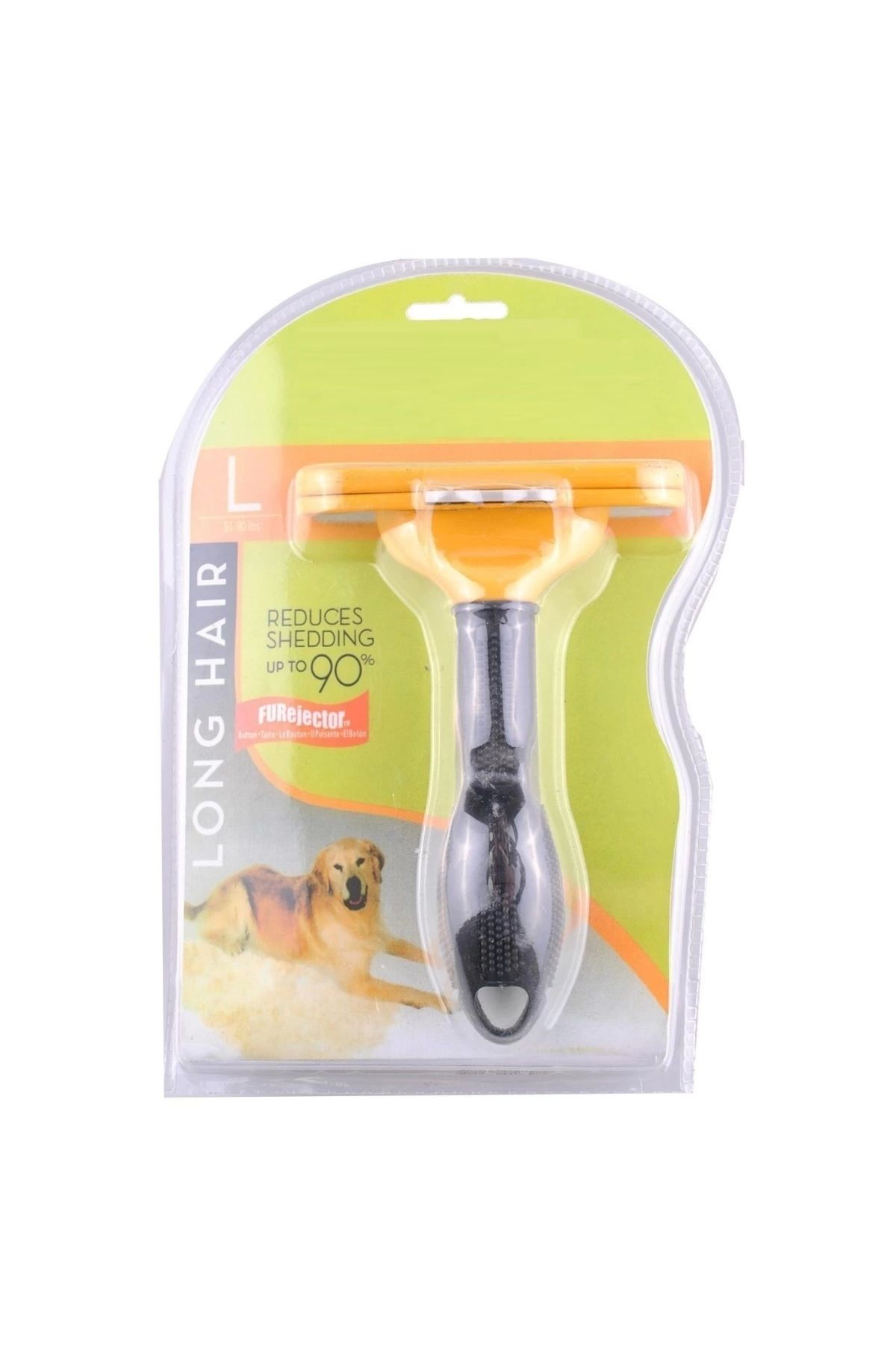 İnnMerry 23 KG Üzeri Uzun Tüylü Köpekler İçin Tüy Toplayıcı Ergonomik Tarak (5047)