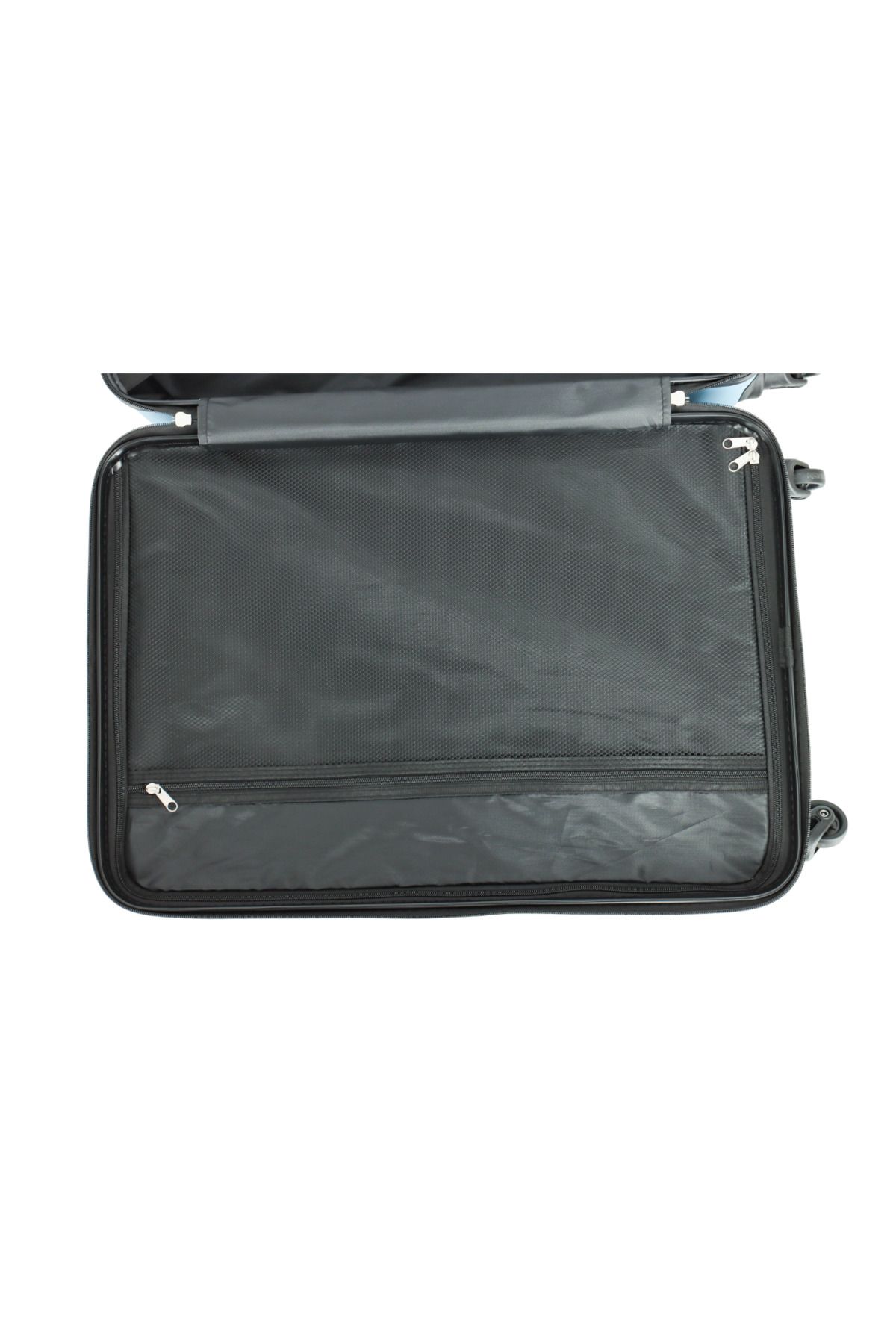 PROTOCOL-Large Protocol trolley, 78x48x29 cm, checked luggage, ABS, 4 wheels 360°, silver 5