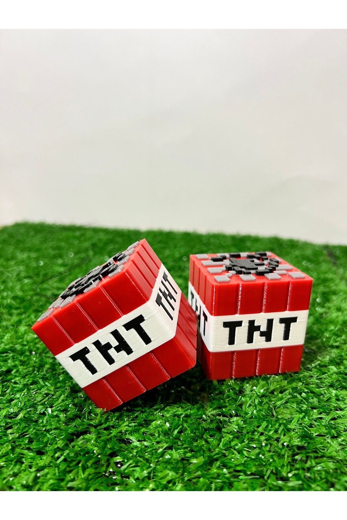 Goplast Premium MİNECRAFT TNT BLOK FİGÜRÜ 2 ADET