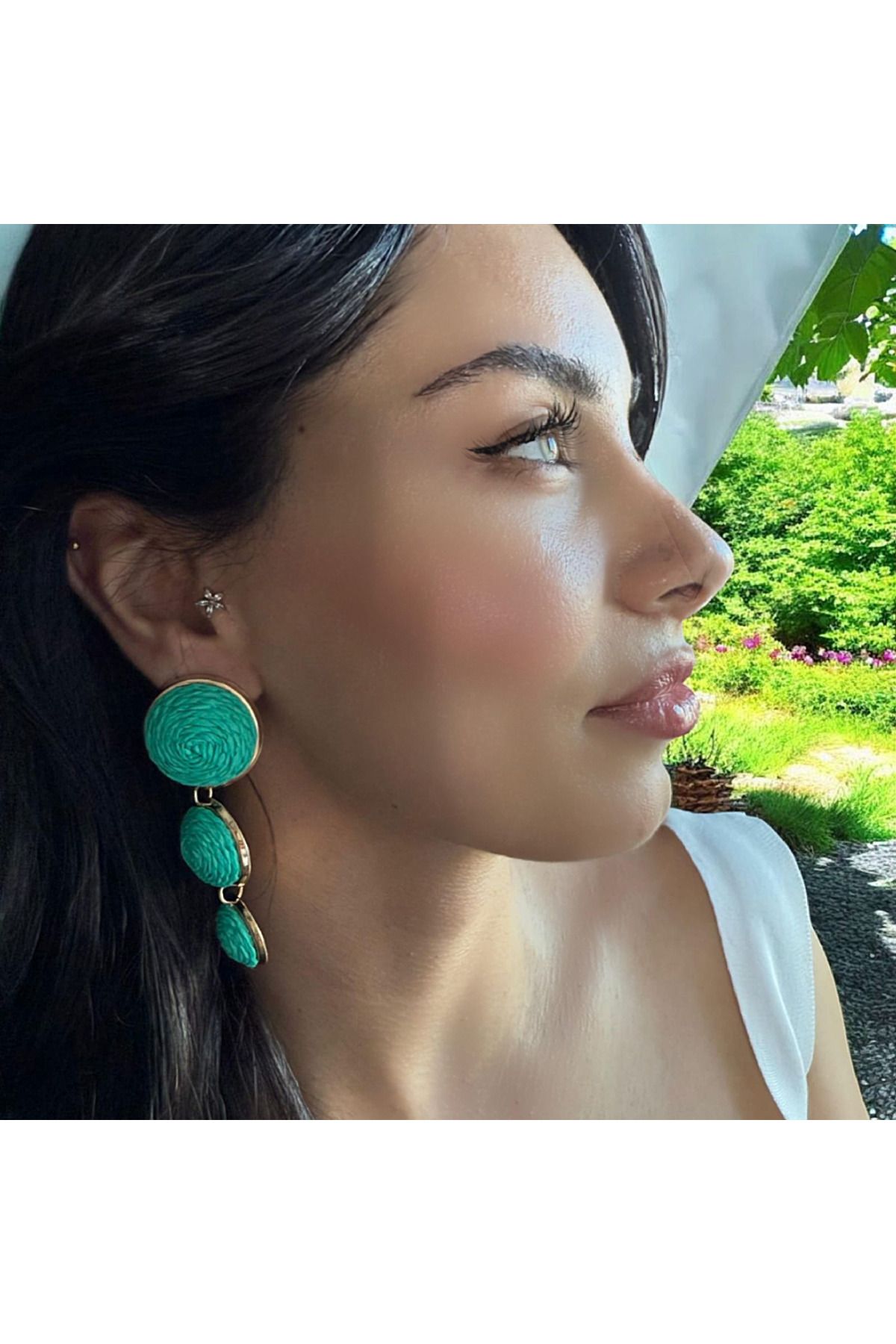 Fundéa Jewelry Verda Küpe Pirinç