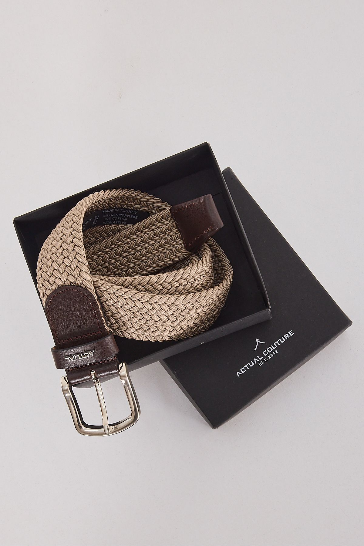 ACTUAL Elastic Desenli Kemer 3005 Taş