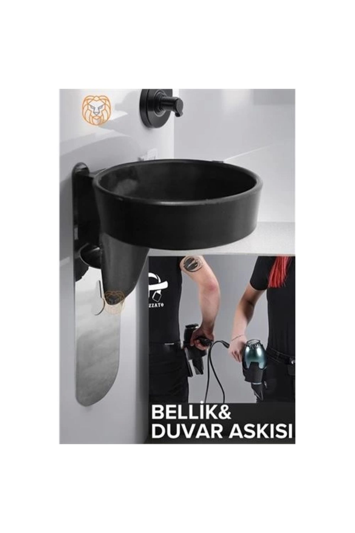 İnnMerry ModaCar Kuaför Belliği Fön Saç Kurutma Bel Askısı
