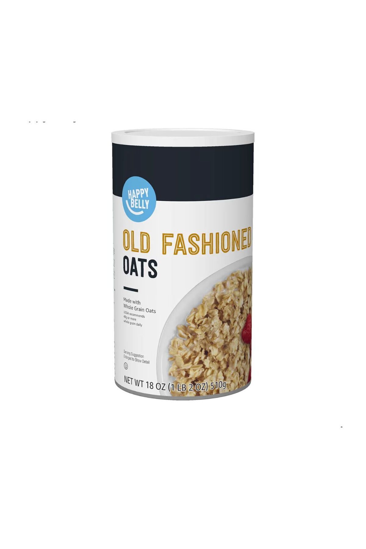 The Wellness Store Happy Belly, Old Fashioned Oats, 18 Ounce Yulaf