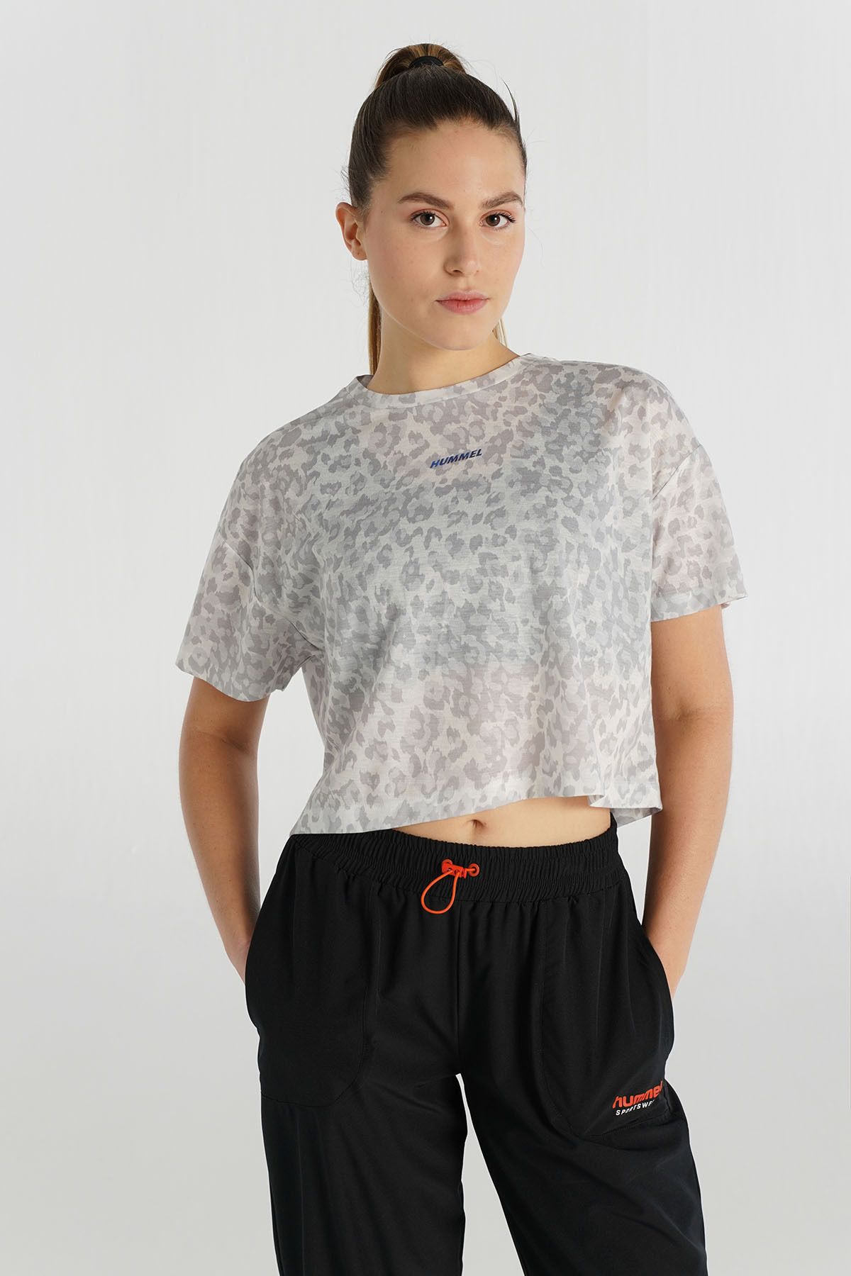 hummel DULCE CROP KISA KOLLU TİŞÖRT